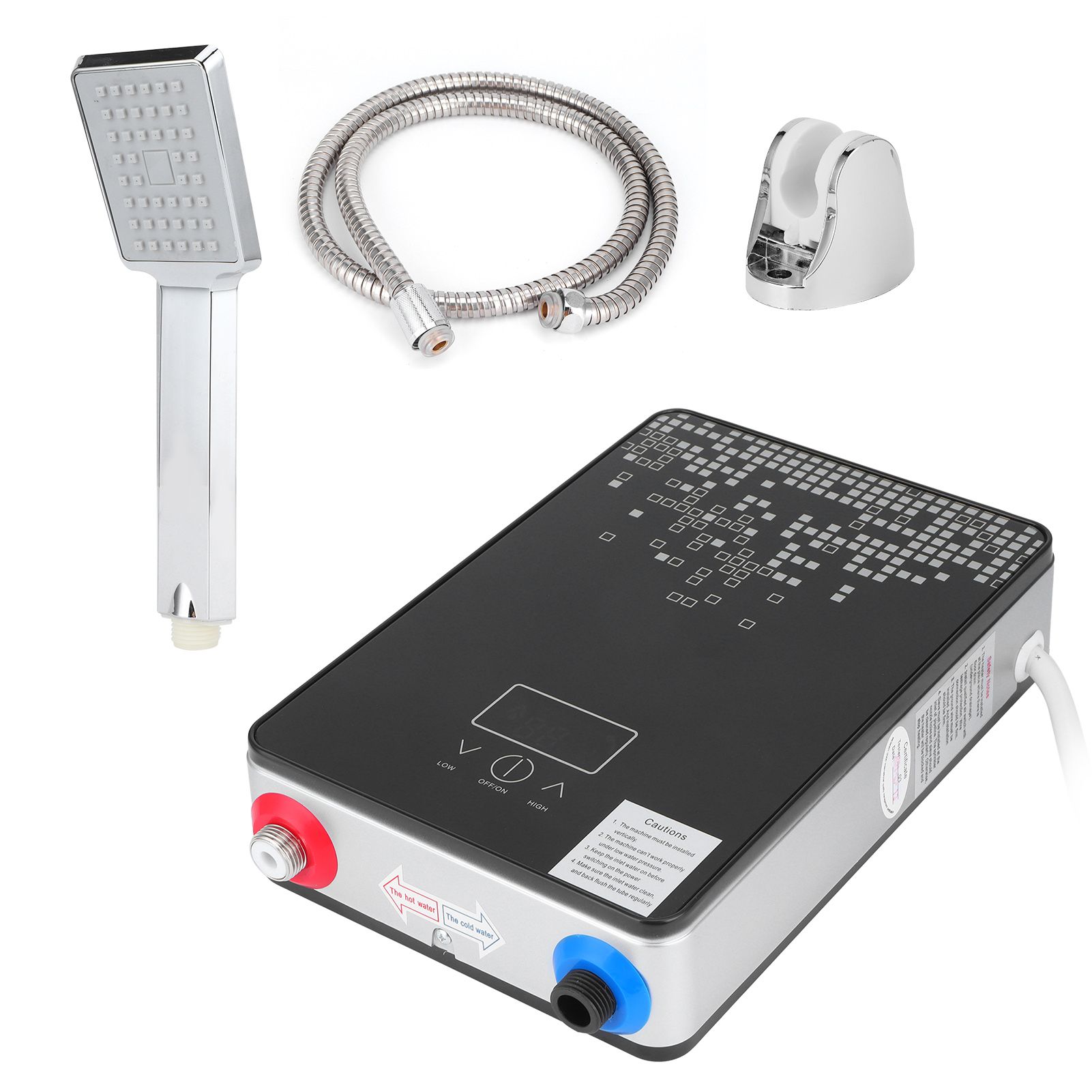 6500W 220V Instant Heating Electric Water Heater Digital Display with Shower view 10