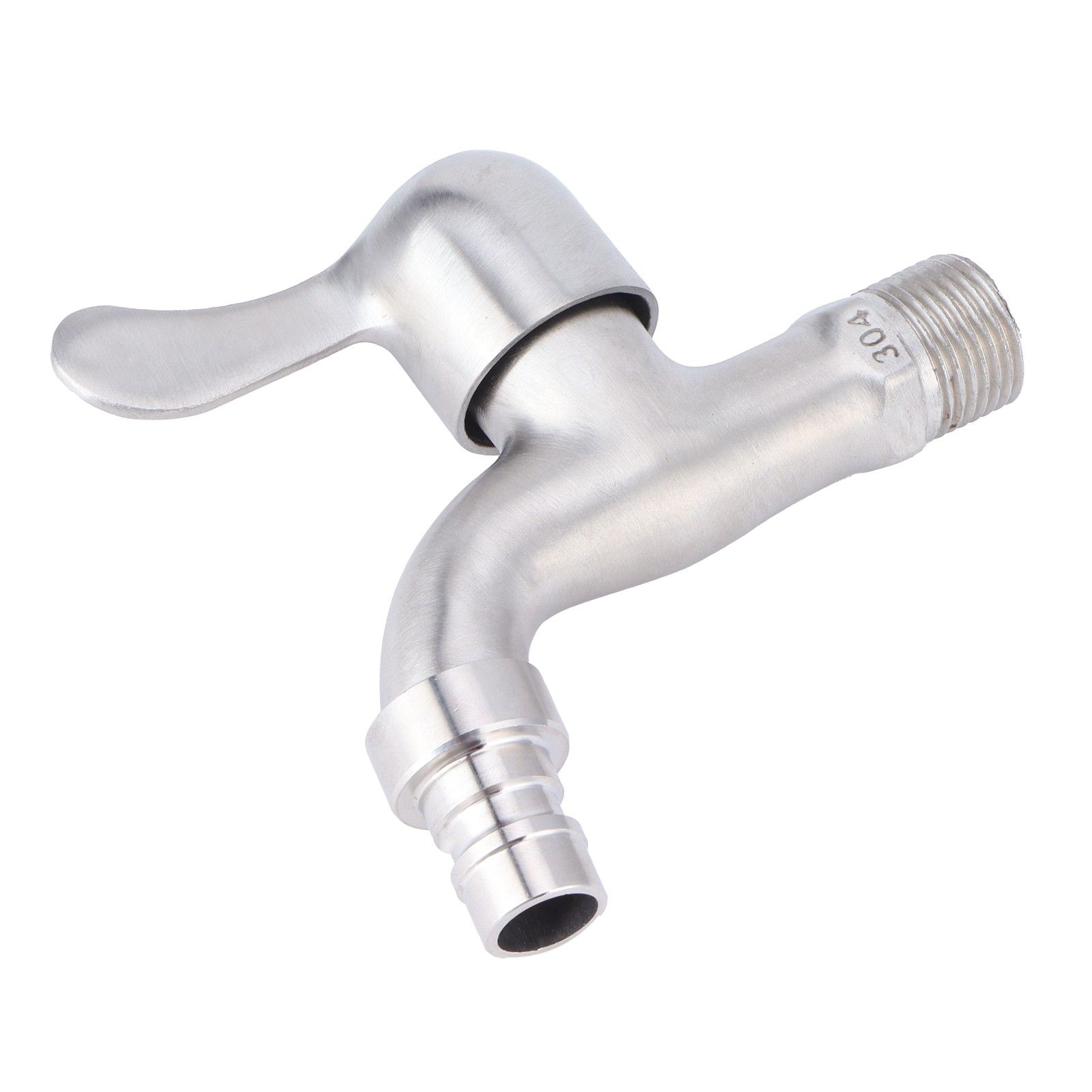 G1/2 Garden Faucet Wall Mounted Brushed Outdoor Wash Basin Mop Pool Lengthen view 7