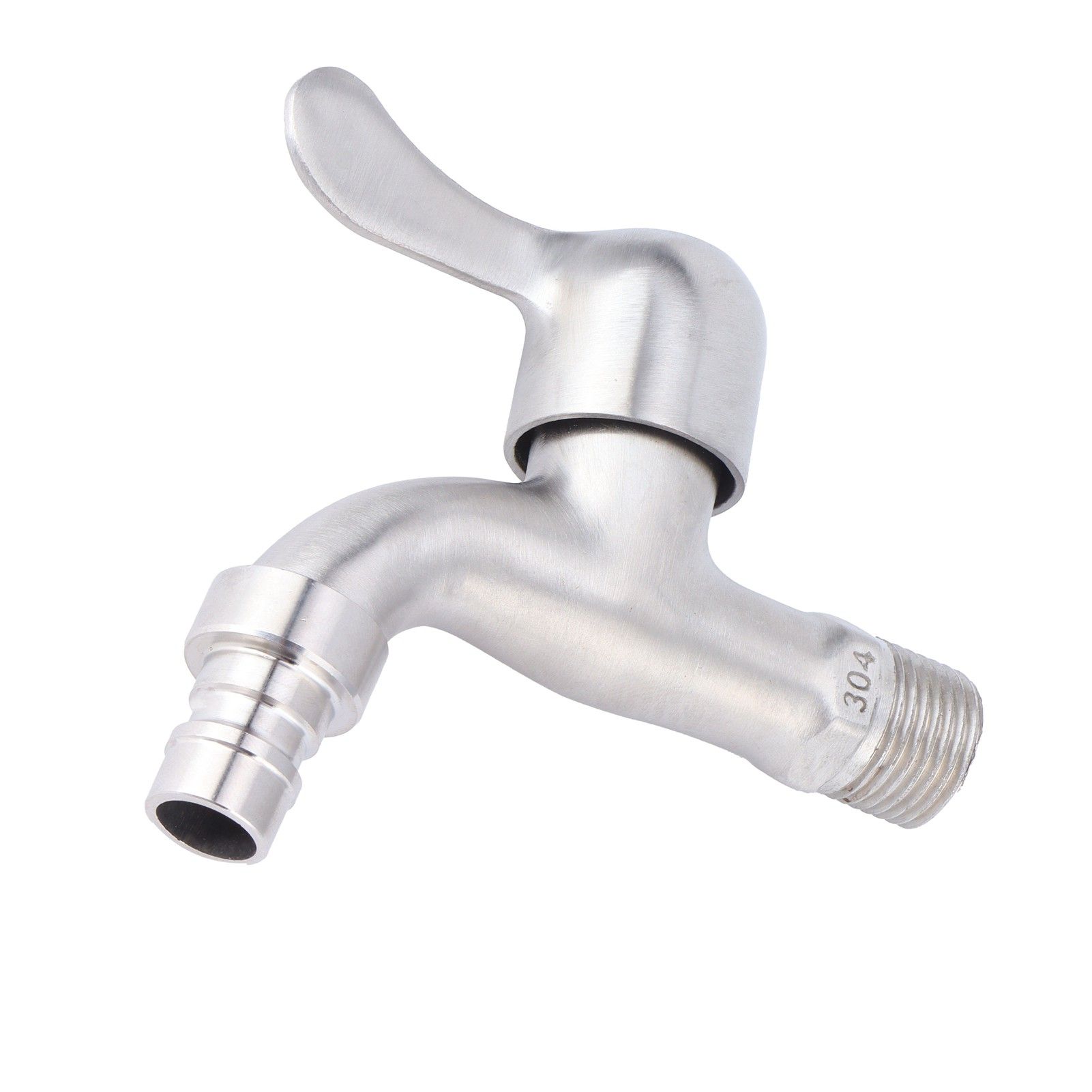 G1/2 Garden Faucet Wall Mounted Brushed Outdoor Wash Basin Mop Pool Lengthen view 10