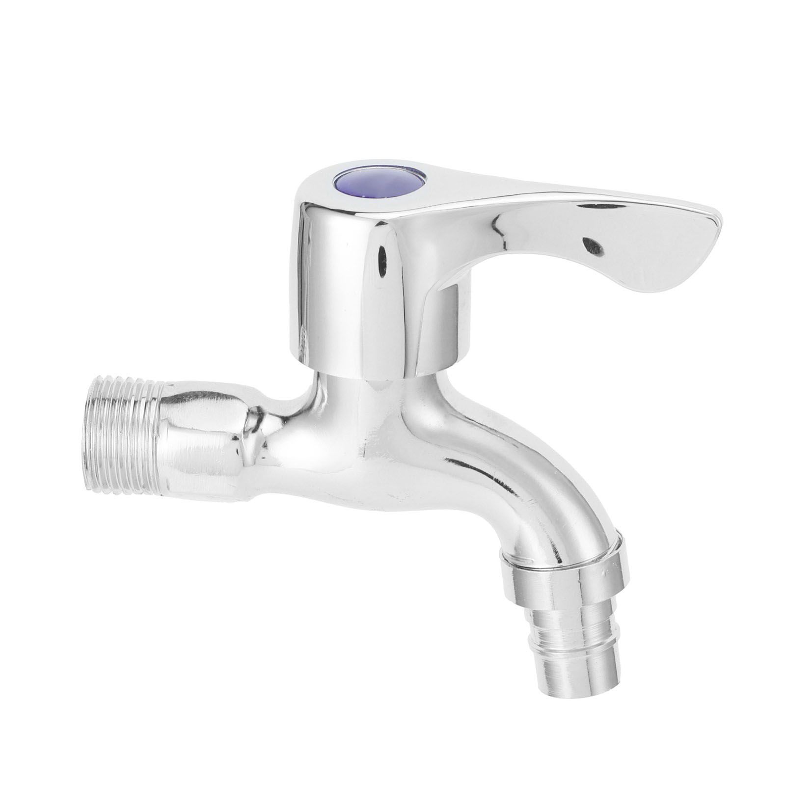 G1/2 Male Thread Wall Mounted Faucet Single Cold Brushed Faucet for Bathroom view 4