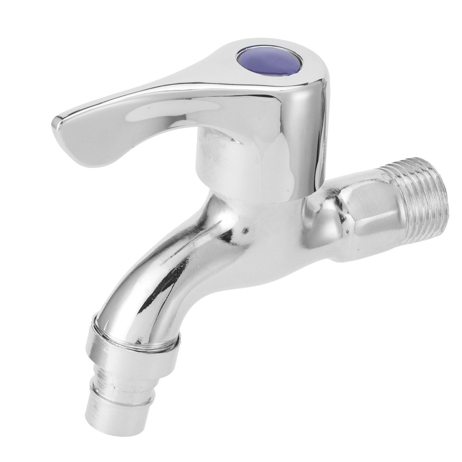 G1/2 Male Thread Wall Mounted Faucet Single Cold Brushed Faucet for Bathroom view 5