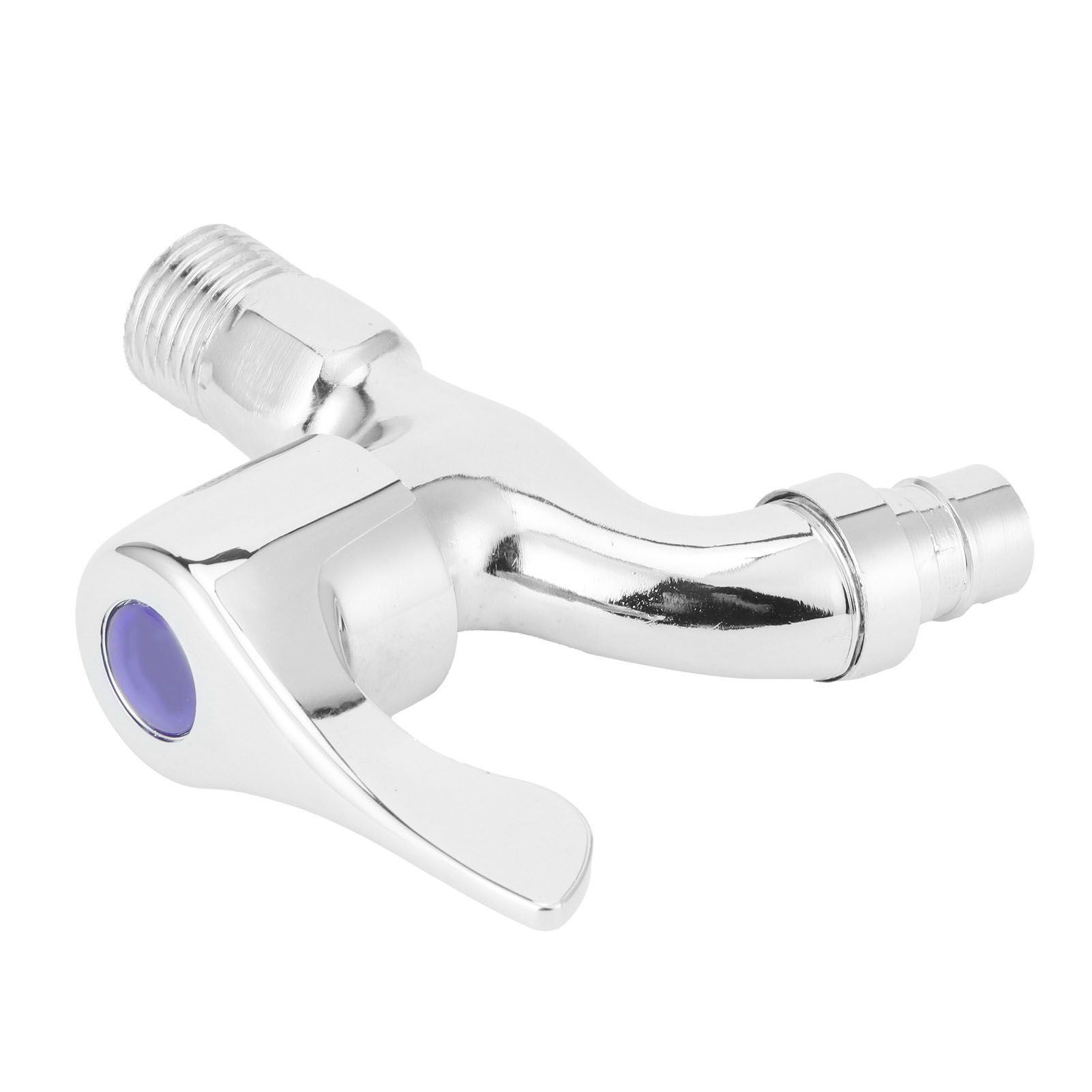 G1/2 Male Thread Wall Mounted Faucet Single Cold Brushed Faucet for Bathroom view 8