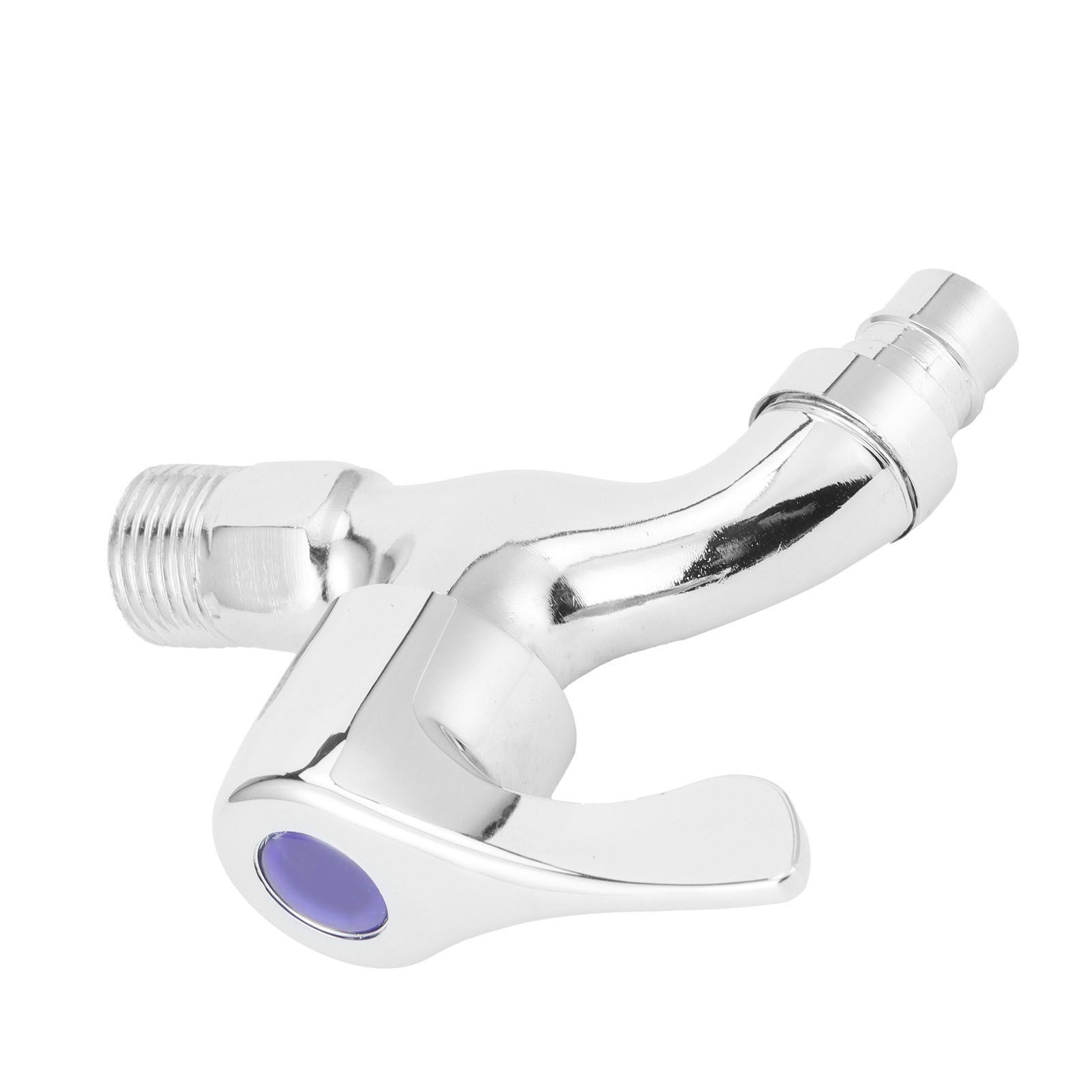 G1/2 Male Thread Wall Mounted Faucet Single Cold Brushed Faucet for Bathroom view 10