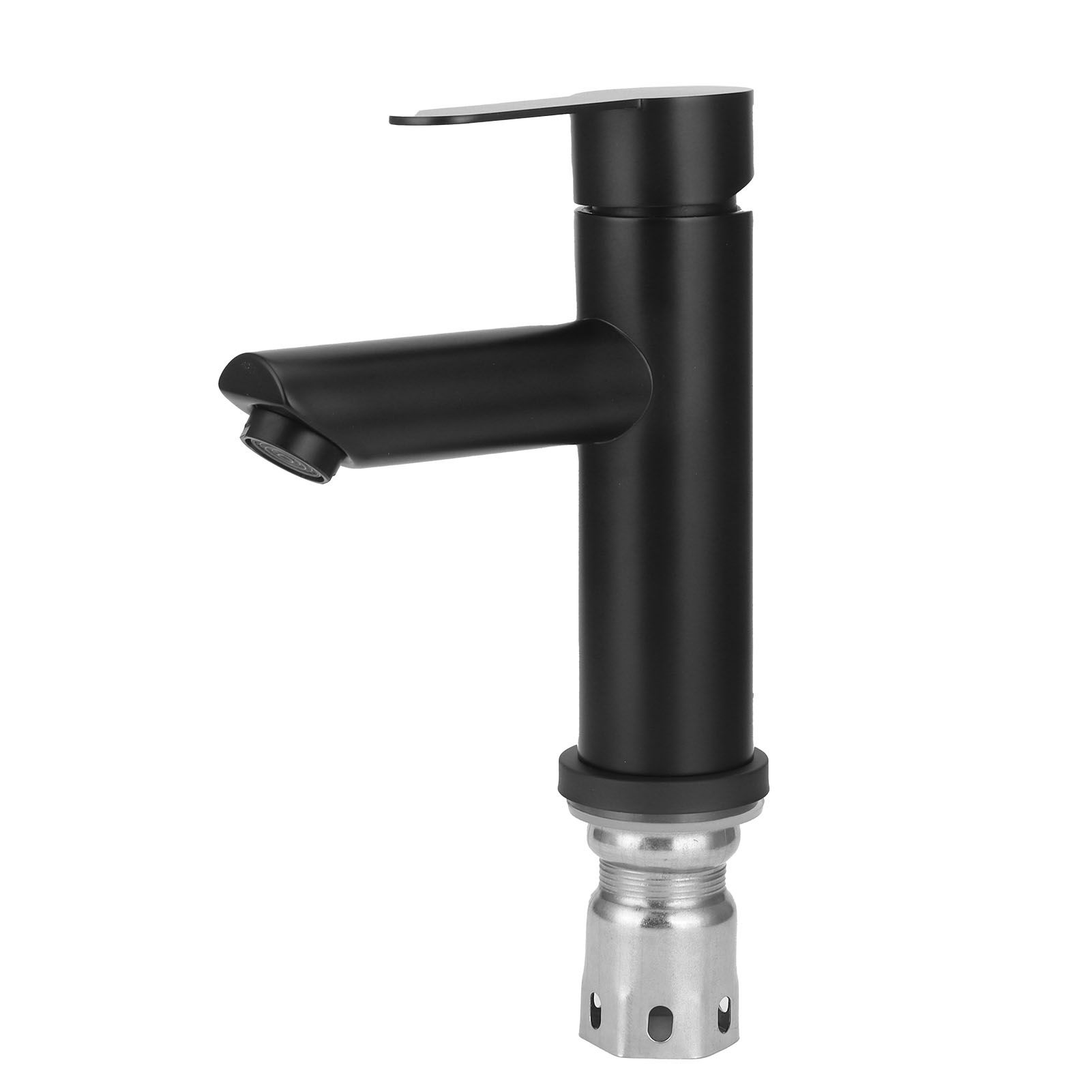 G1/2 Stainless Steel Hot and Cold Water Faucet Bathroom Countertop Basin Sink view 2