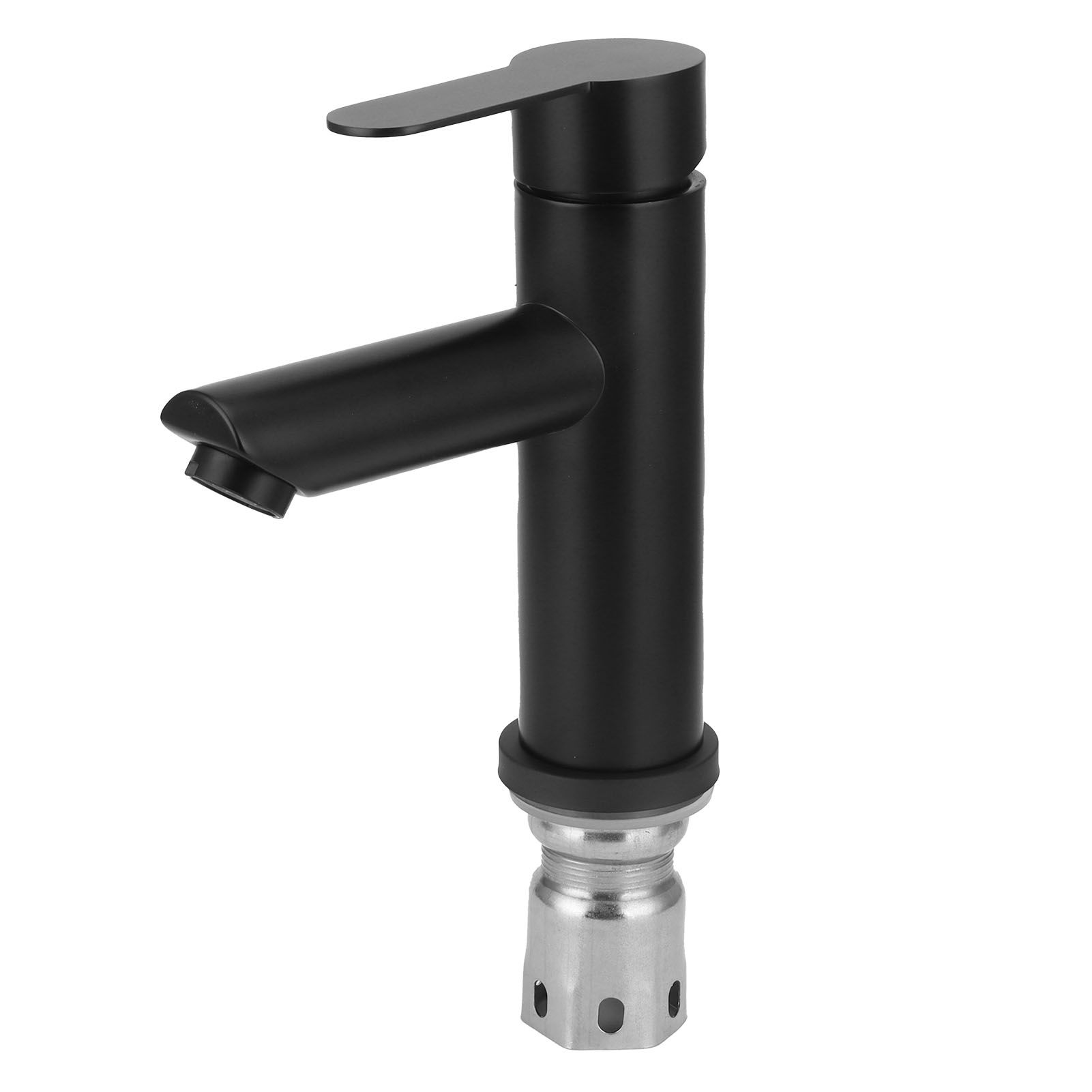 G1/2 Stainless Steel Hot and Cold Water Faucet Bathroom Countertop Basin Sink view 10