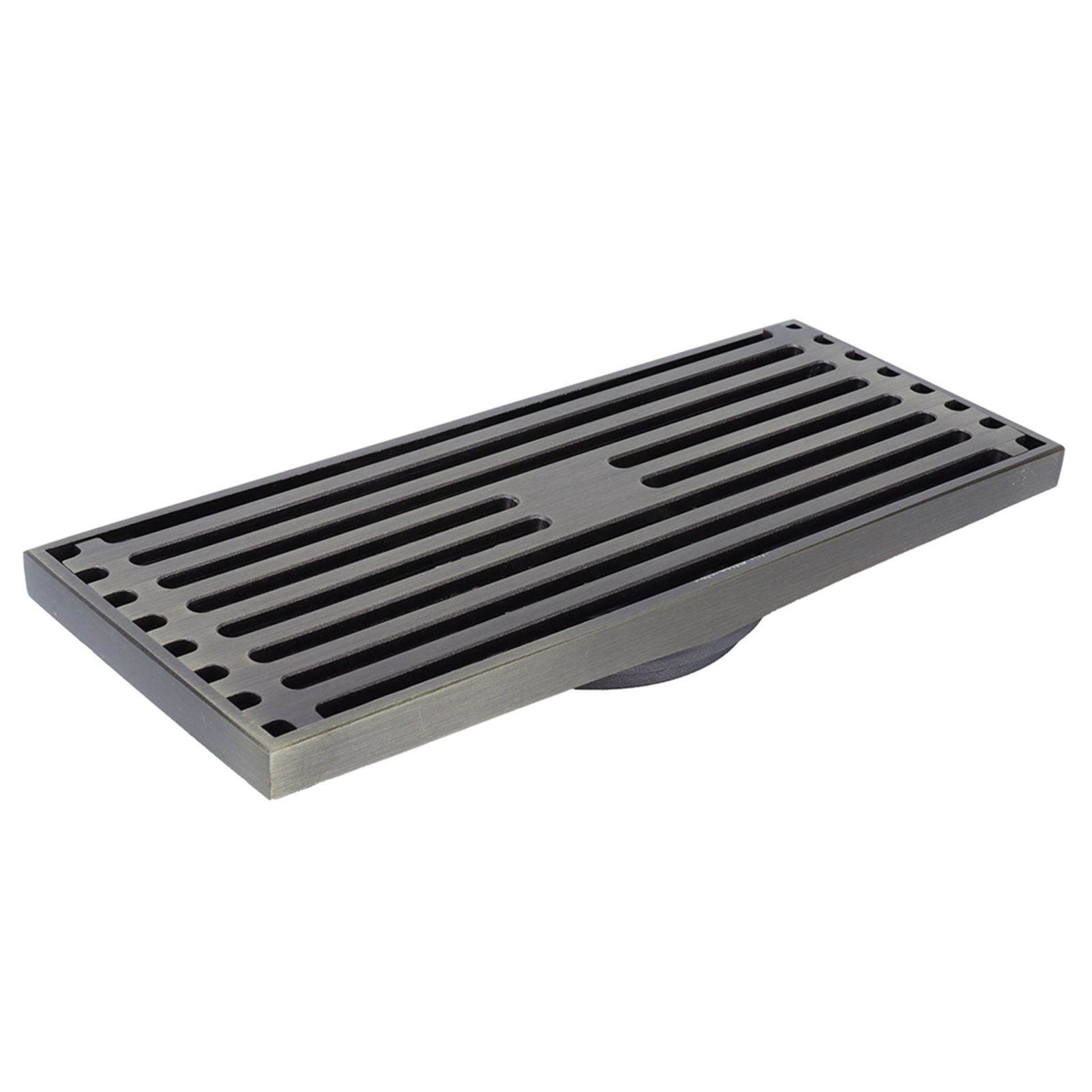 Linear Floor Drain with Removable Cover Antique Drain Set for Bathroom Toilet view 3