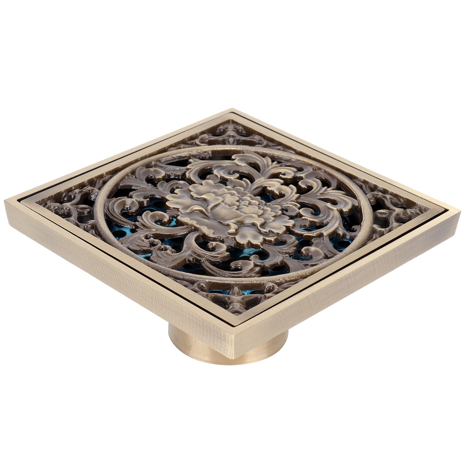 10x10cm Floor Drain Antique Copper Anti Odor Bathroom Floor Drainer view 10
