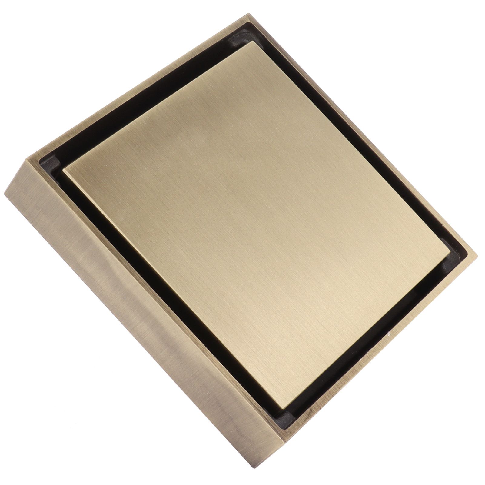 10x10cm Floor Drain Antique Copper Deodorant Floor Drain for Kitchen Bathroom view 8
