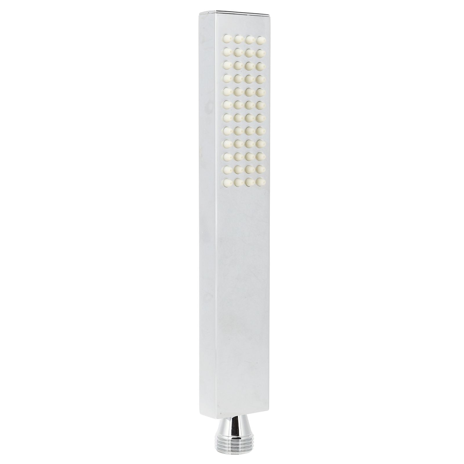 G1/2 Flat Square Shape Handheld Shower Head Copper Bathroom Shower Sprayer for
