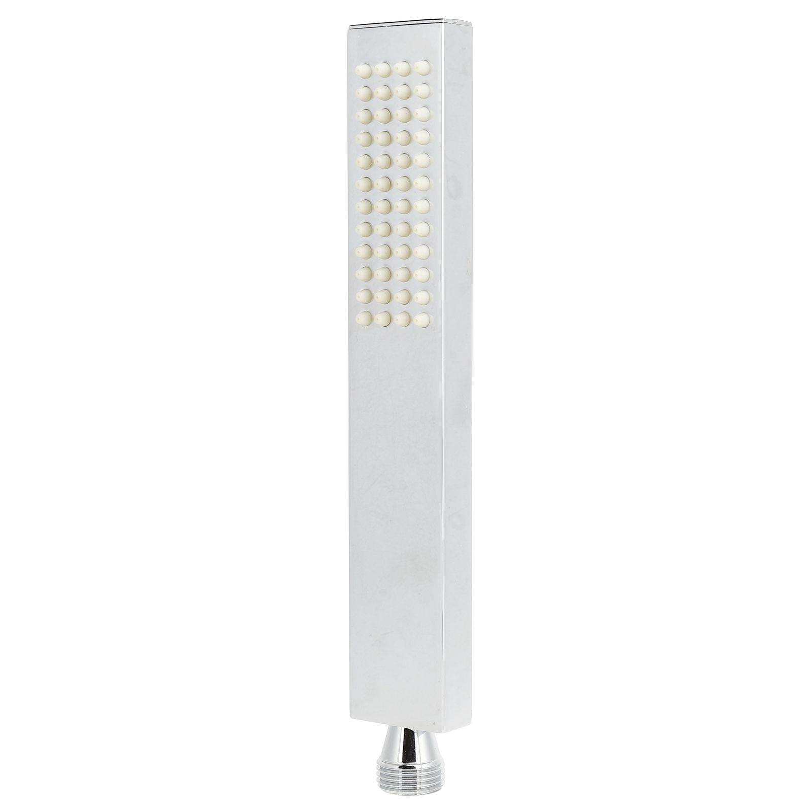G1/2 Flat Square Shape Handheld Shower Head Copper Bathroom Shower Sprayer for view 4