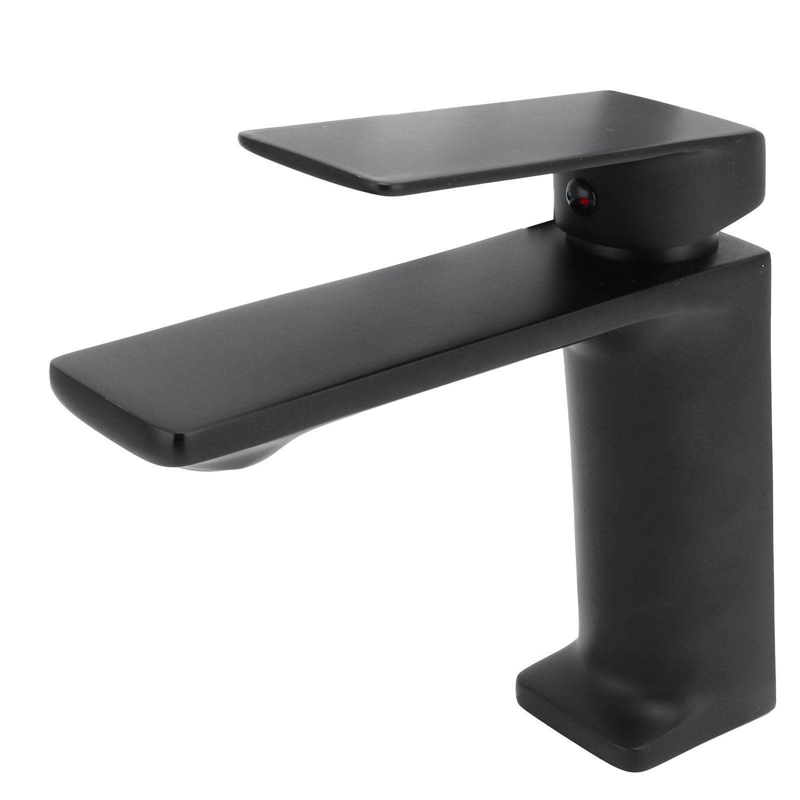 G1/2 Wash Basin Faucet Luxury Black Sink Hot Cold Water Mixer Tap for Home view 6