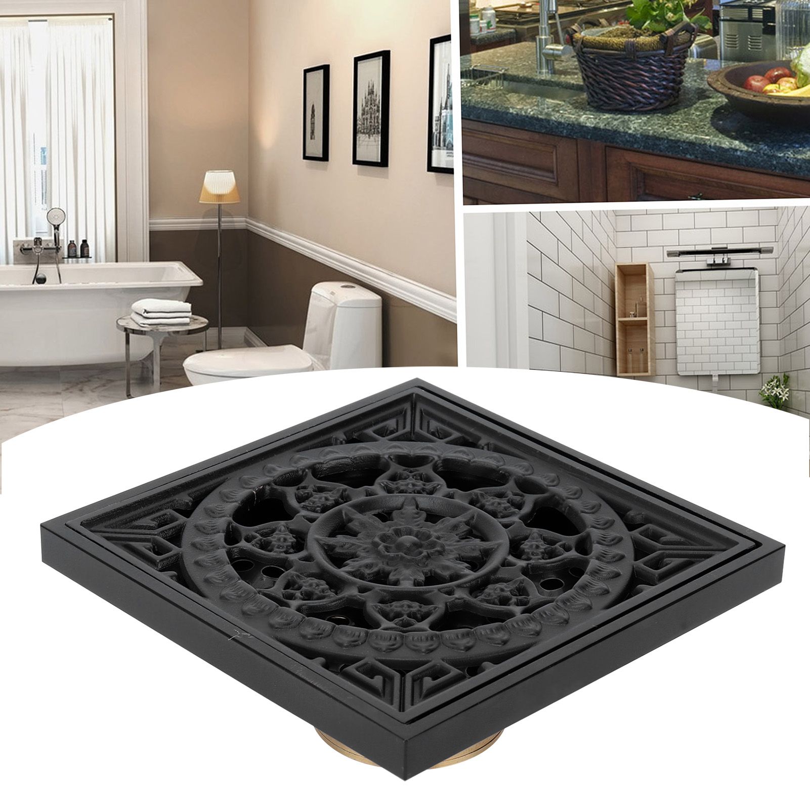 Floor Drain Insectproof Odorresistant Copper Floor Drain for Family Hotel view 11