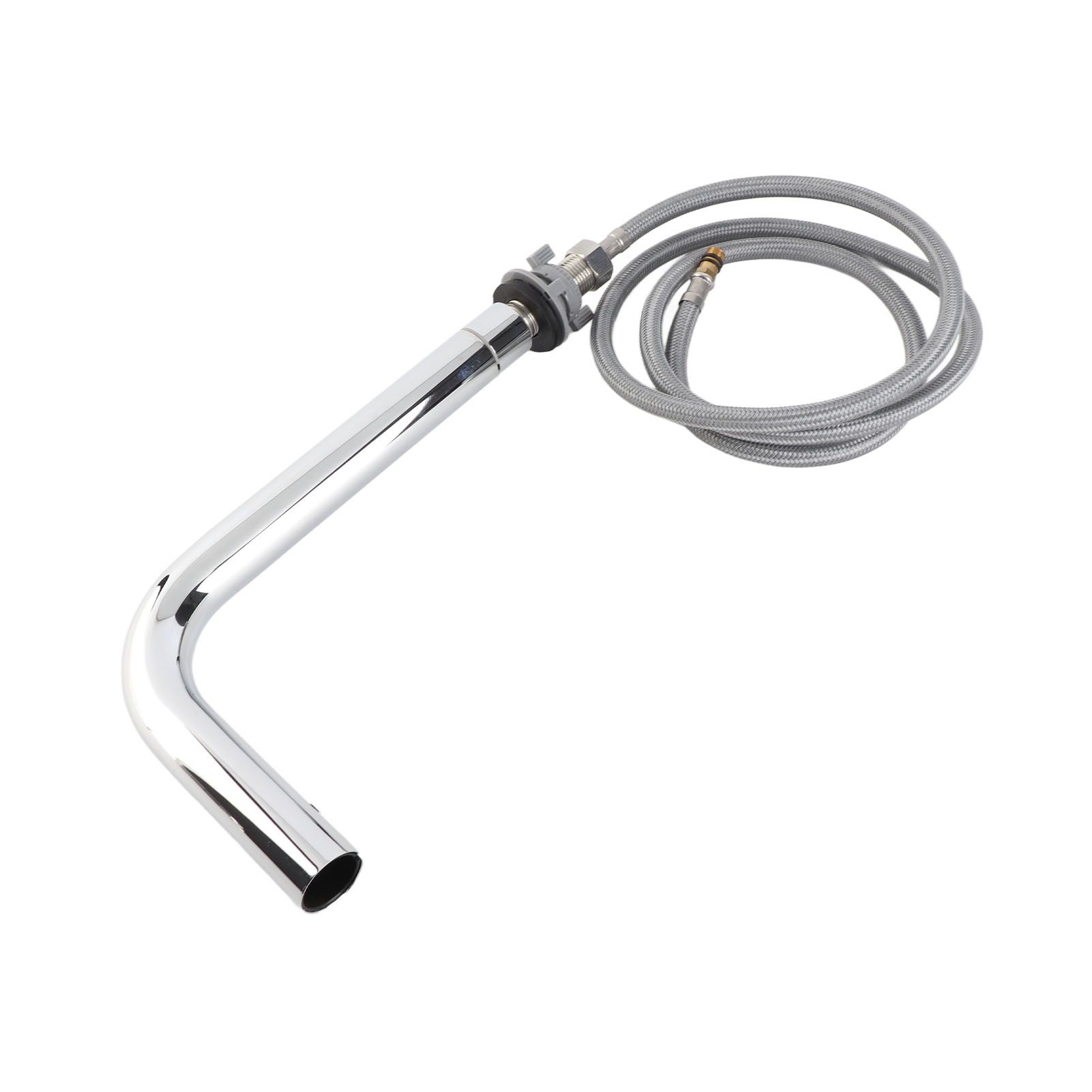 G1/2 Single Cold Kitchen Faucet Pull Out Sprayer Water Tap Basin Faucet for