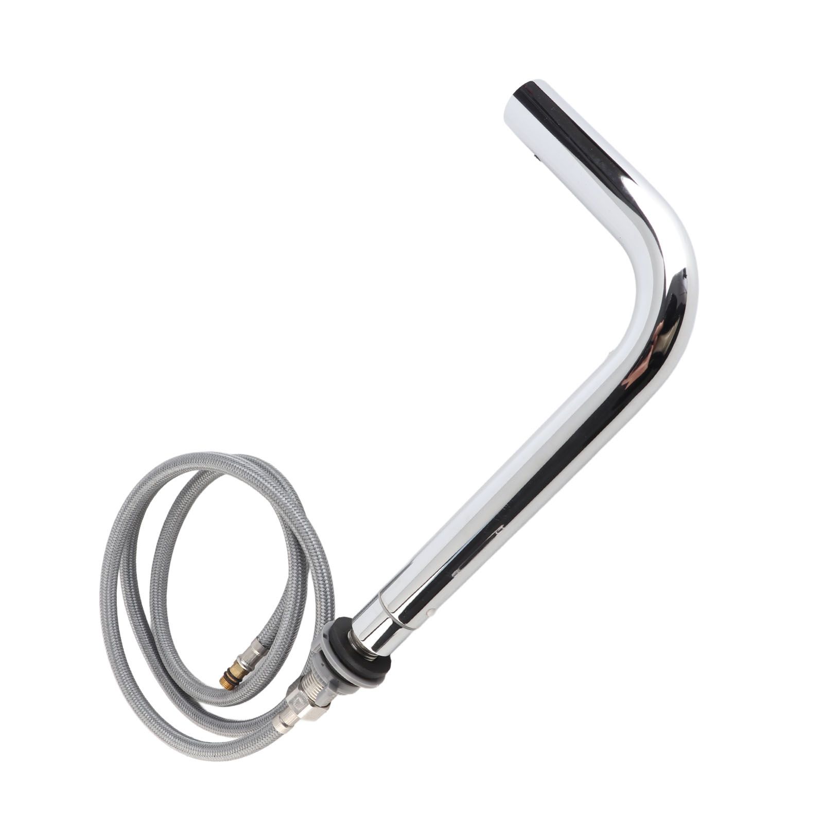 G1/2 Single Cold Kitchen Faucet Pull Out Sprayer Water Tap Basin Faucet for view 12