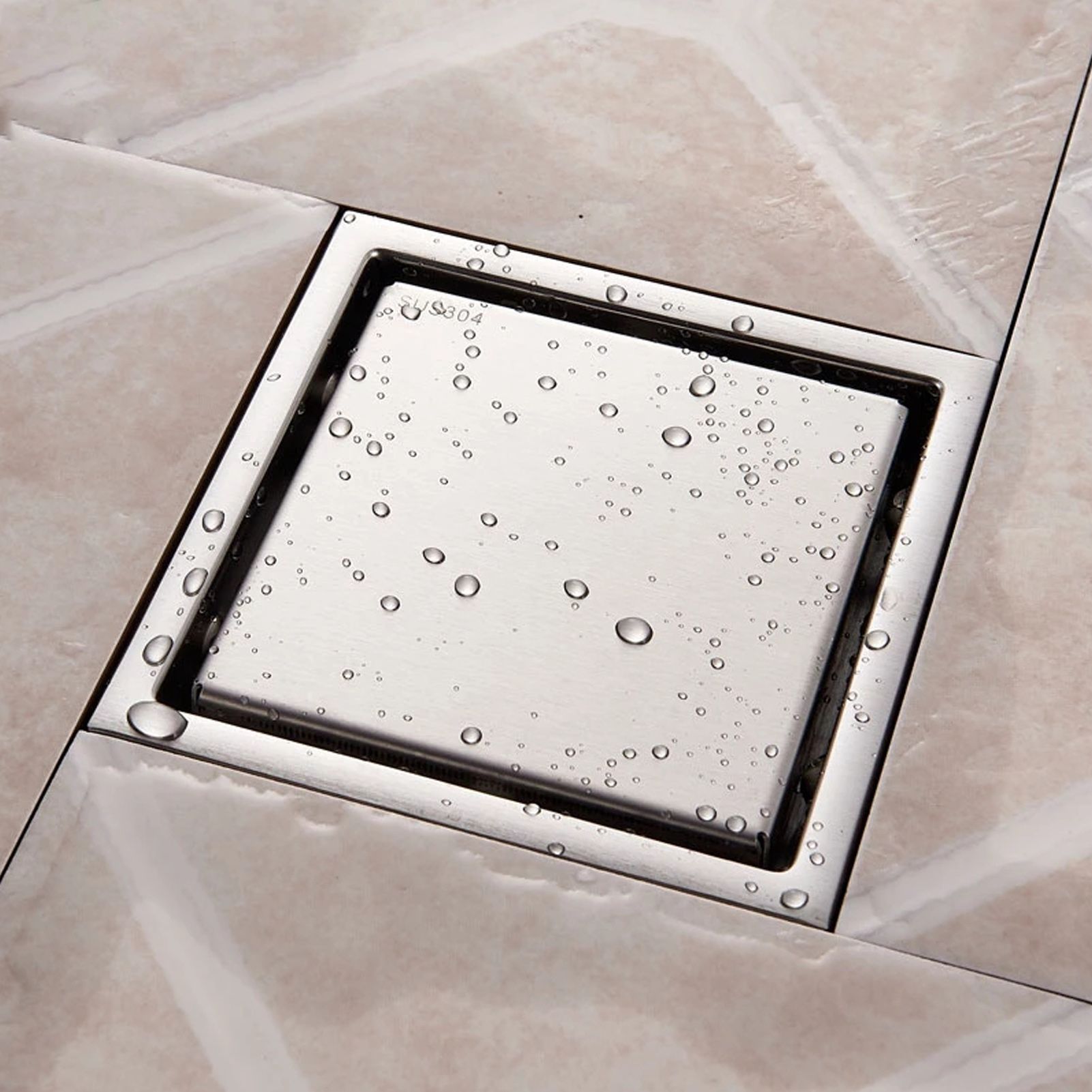 Electroplating Floor Drain Copper Floor Drain Strainer for Kitchen Bathroom view 11