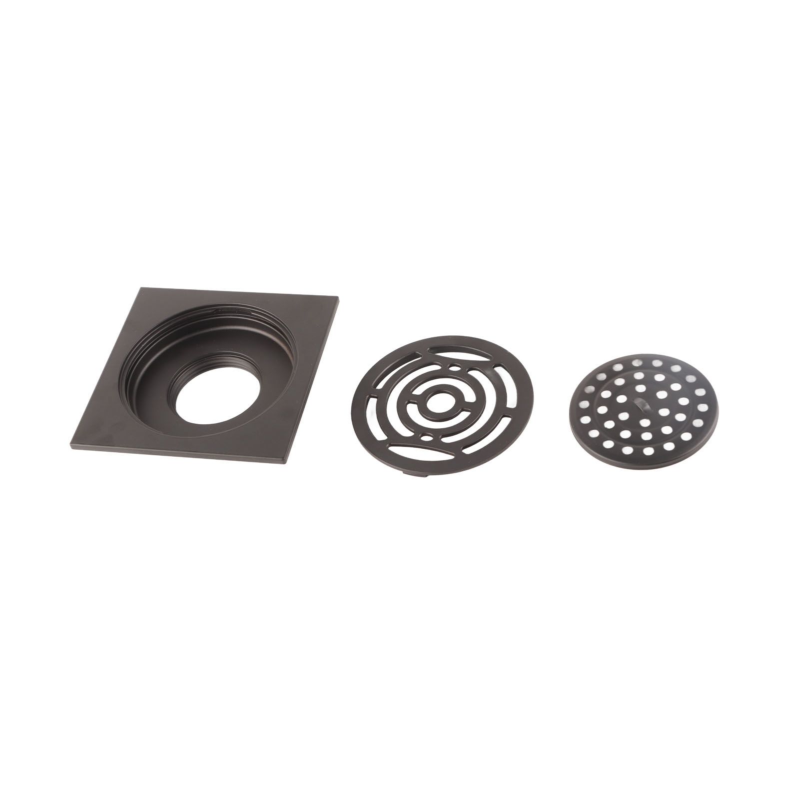 Black Floor Drain Copper Floor Drain Strainer for Kitchen Bathroom Balcony view 4