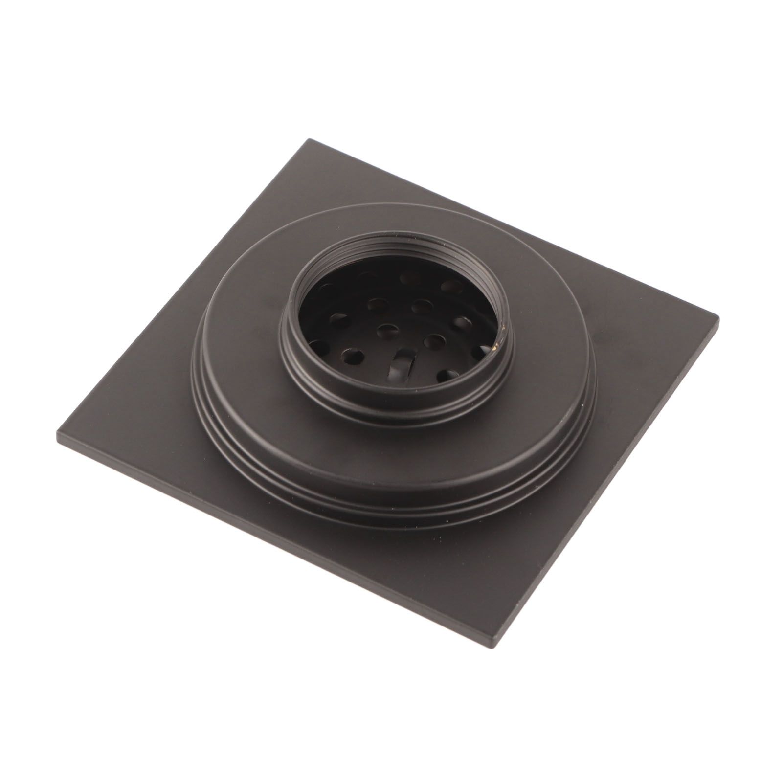 Black Floor Drain Copper Floor Drain Strainer for Kitchen Bathroom Balcony view 5