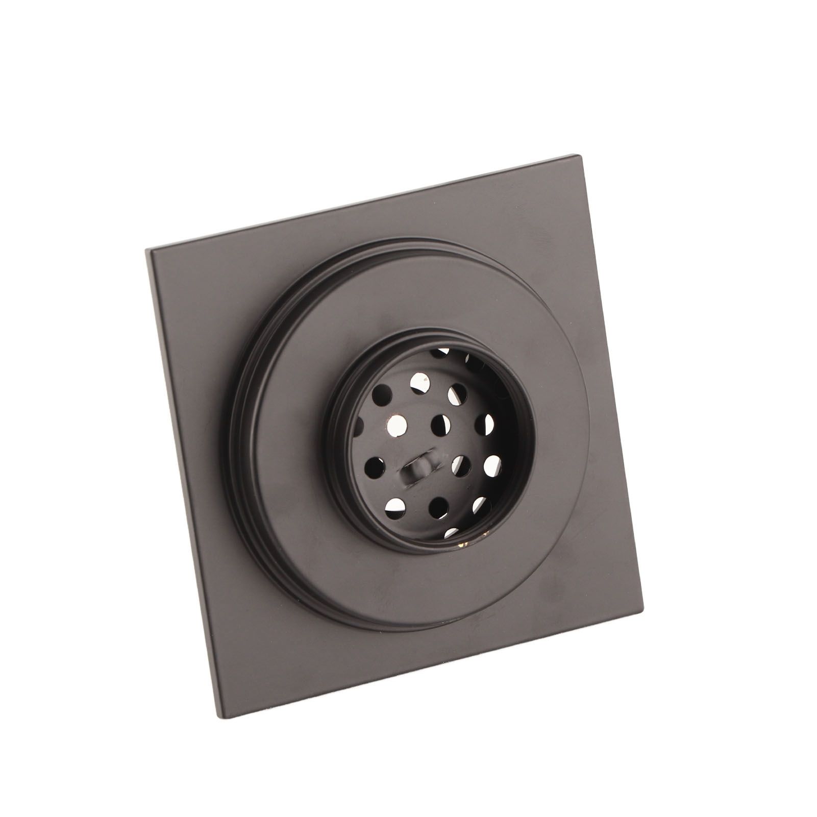 Black Floor Drain Copper Floor Drain Strainer for Kitchen Bathroom Balcony view 6