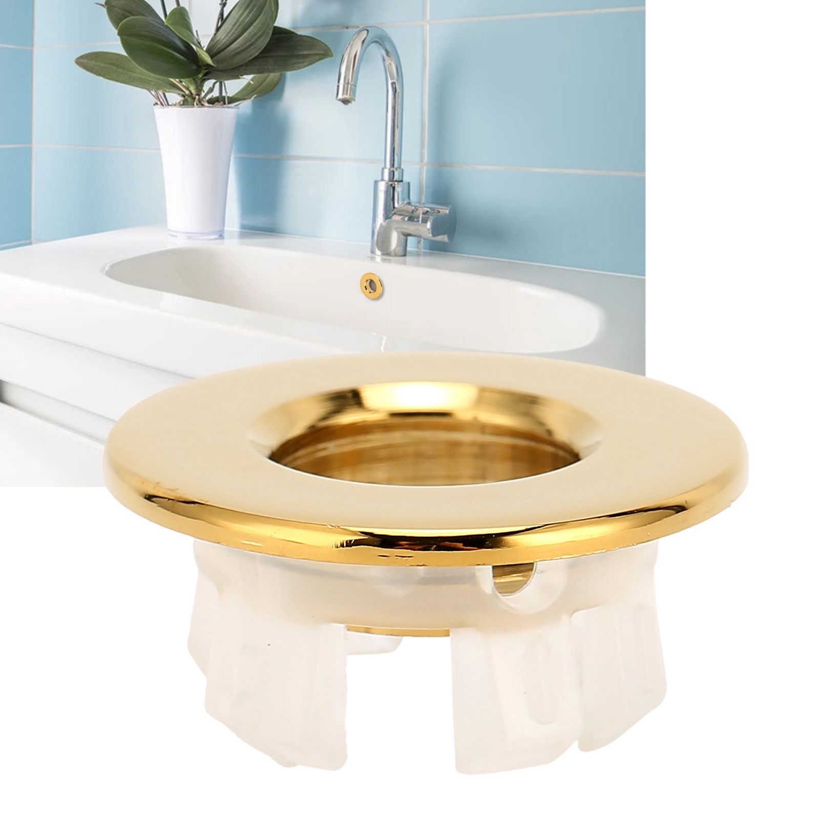 Bathroom Wash Basin Sink Overflow Cover Kitchen Sink Decoration Spare Hole for view 12