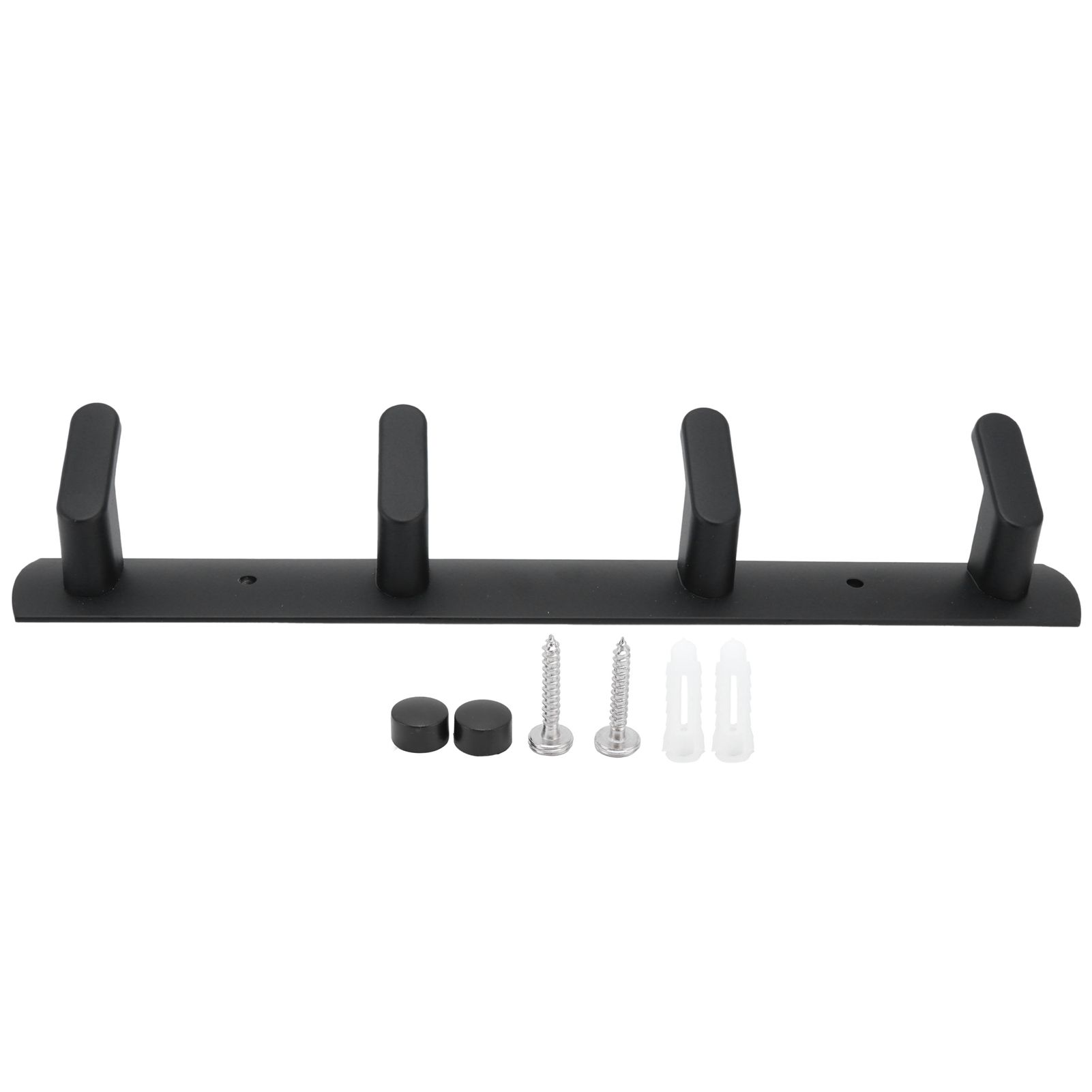Simple Space Aluminum Row Hooks Wall Mounted Hook for Kitchen Bathroom view 2