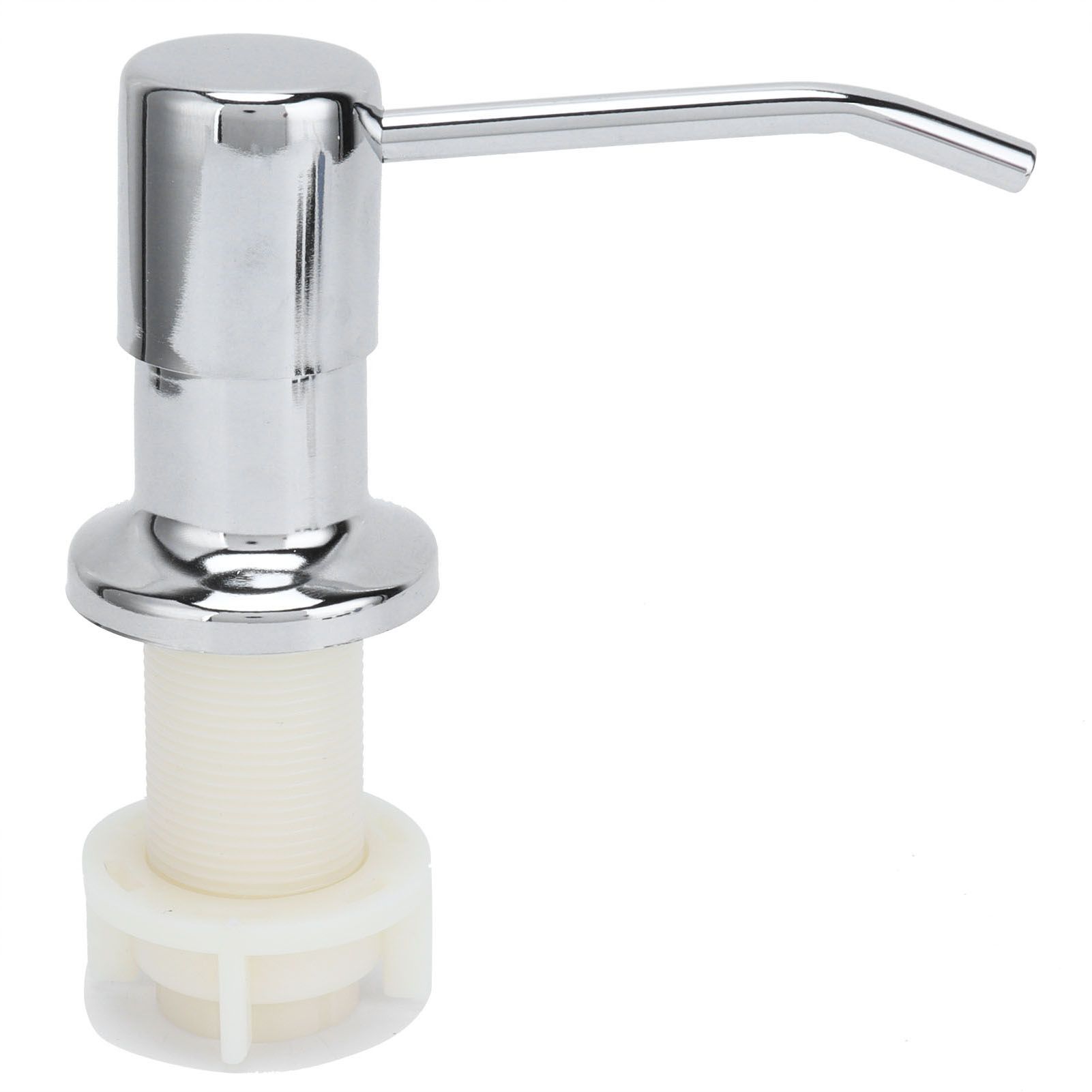 Sink Soap Pump Kit 304 Stainless Steel Soap Dispenser Head Silicone Tube for view 10