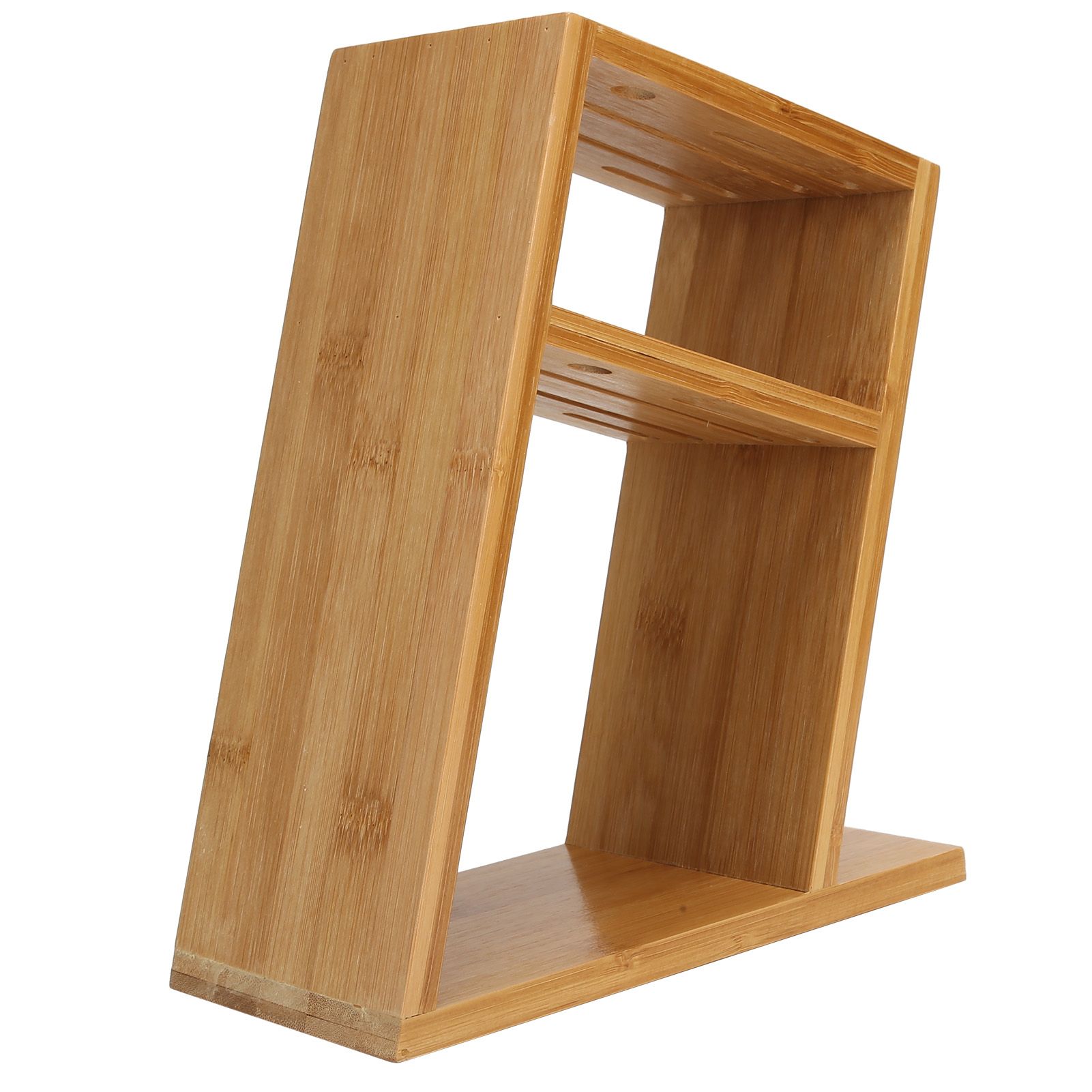 Bamboo Knife Holder Inclined Kitchen Knife Holder Multifunctional Bamboo Rack view 7