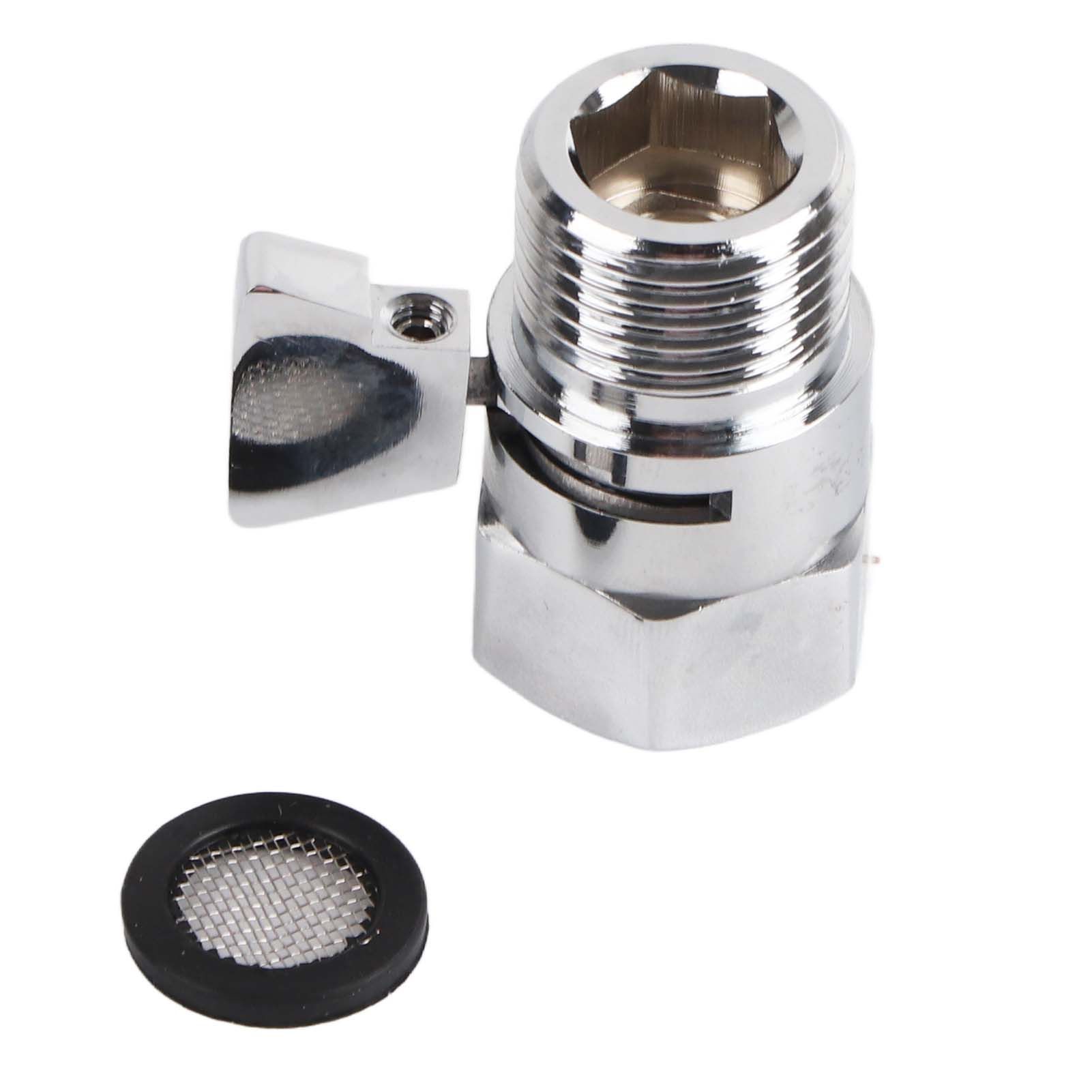 G1/2 Shower Shut Off Valve Water Flow Control Valve with Lever Handle for Home view 2