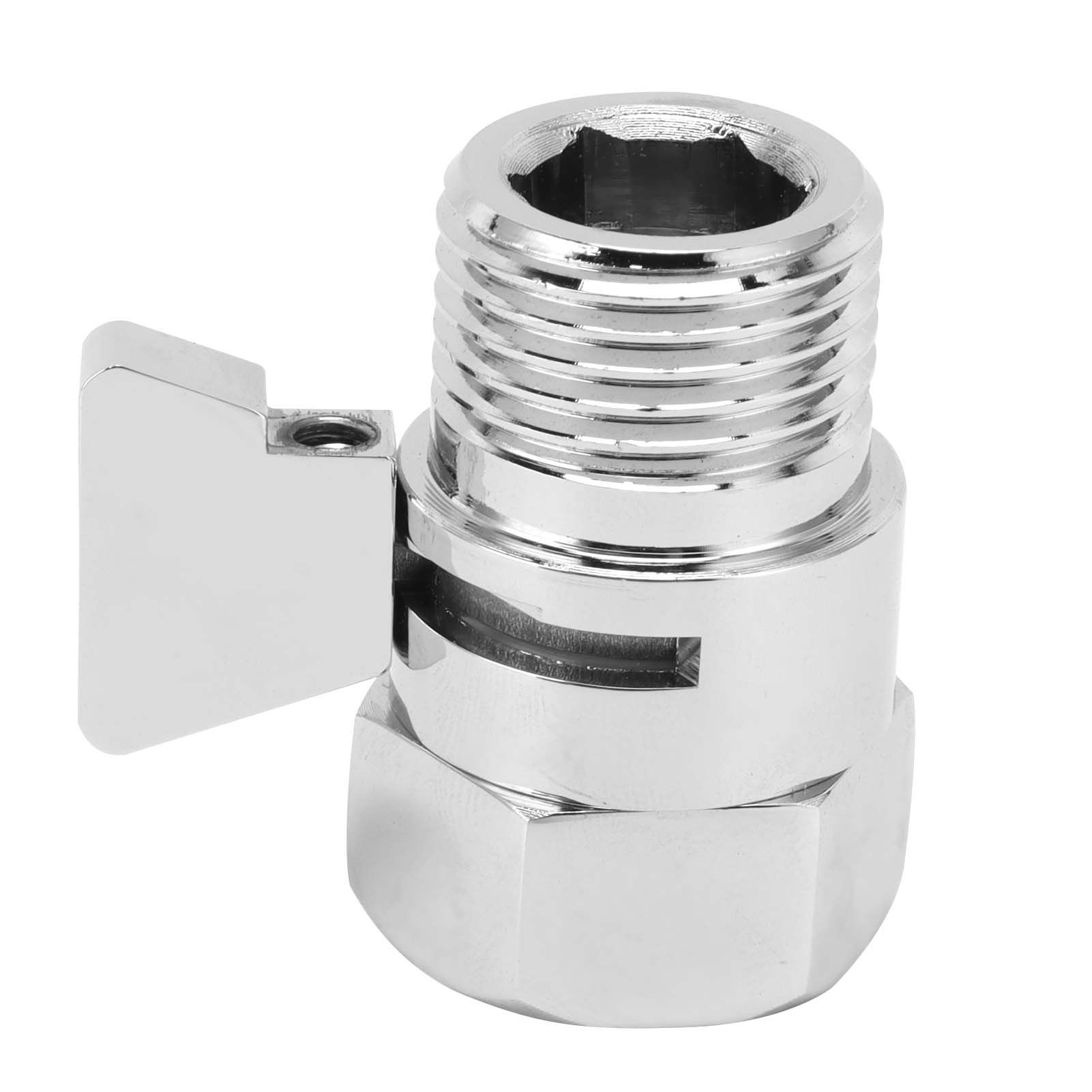 G1/2 Shower Shut Off Valve Water Flow Control Valve with Lever Handle for Home view 3