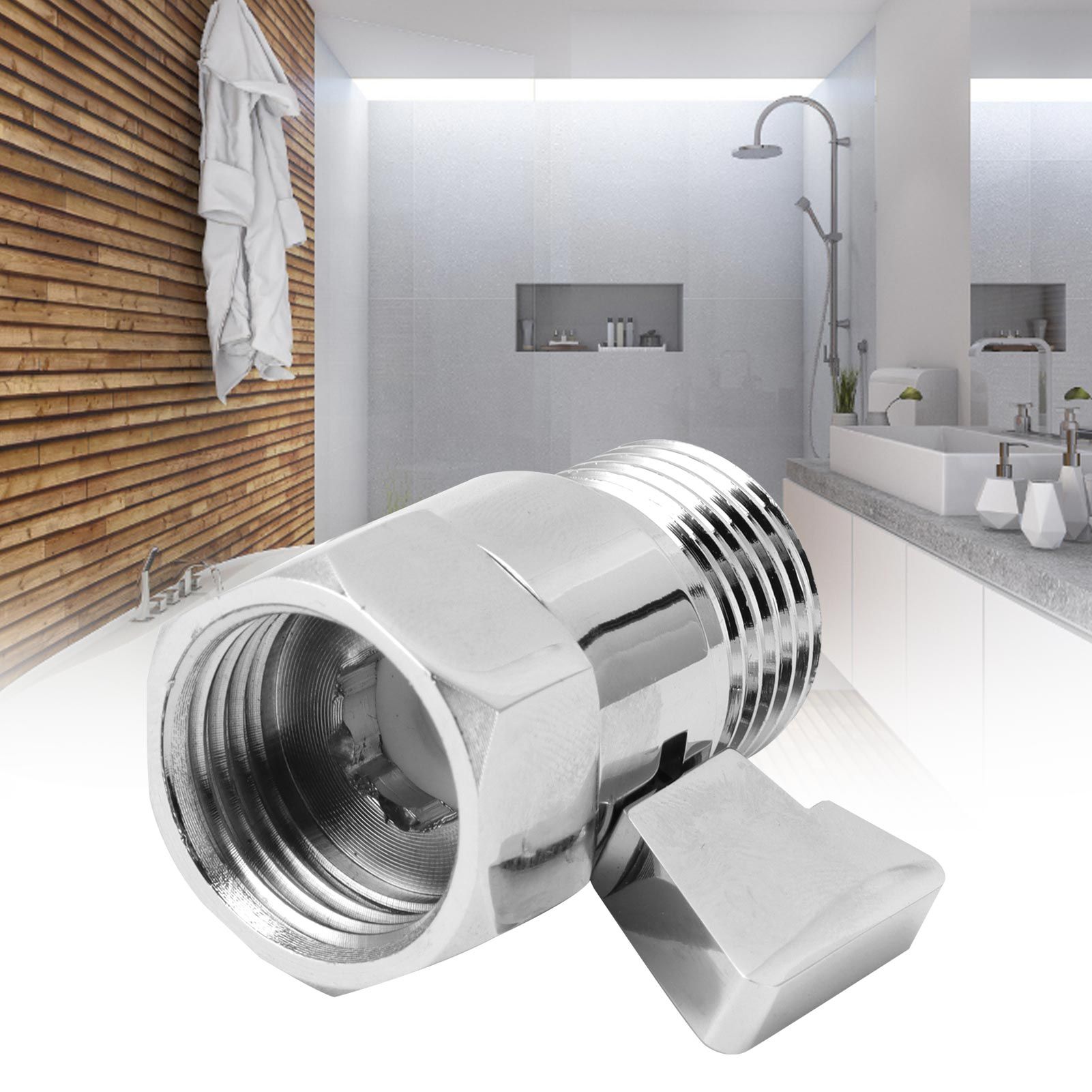 G1/2 Shower Shut Off Valve Water Flow Control Valve with Lever Handle for Home view 12