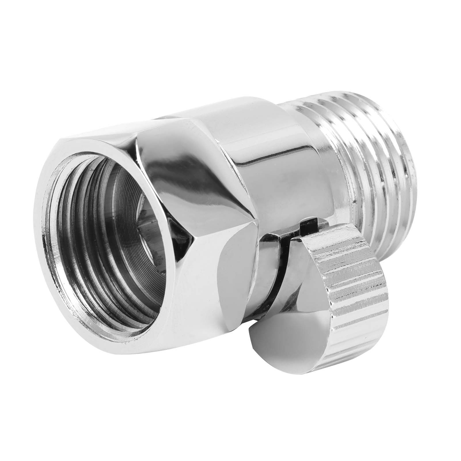 G1/2 Shower Stop Valve Water Flow Control Shut Off Valve with Lever Handle for view 4