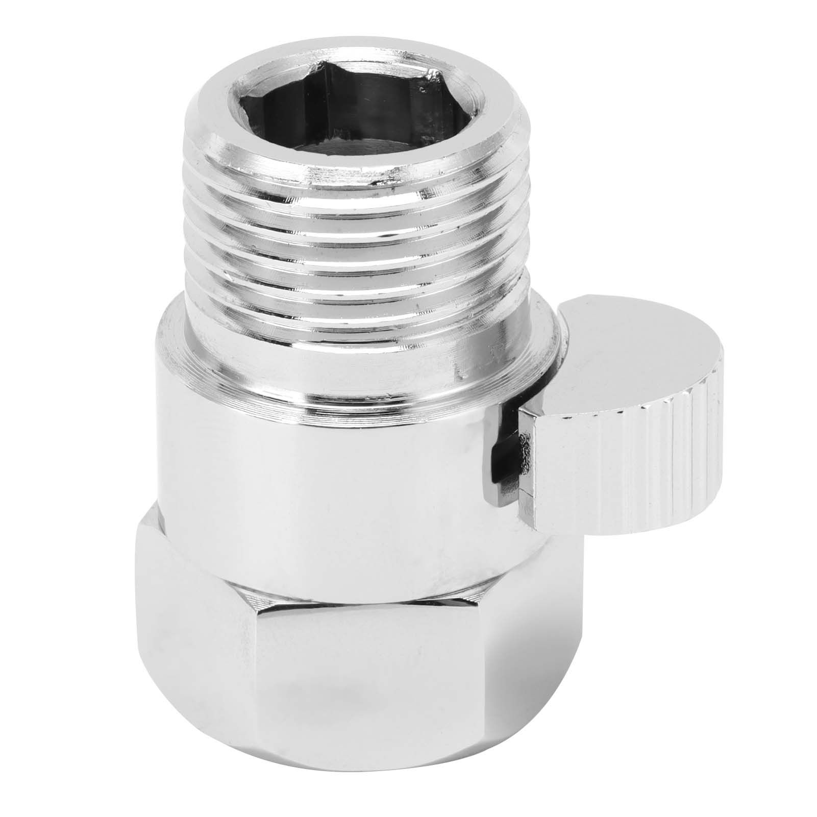 G1/2 Shower Stop Valve Water Flow Control Shut Off Valve with Lever Handle for view 5