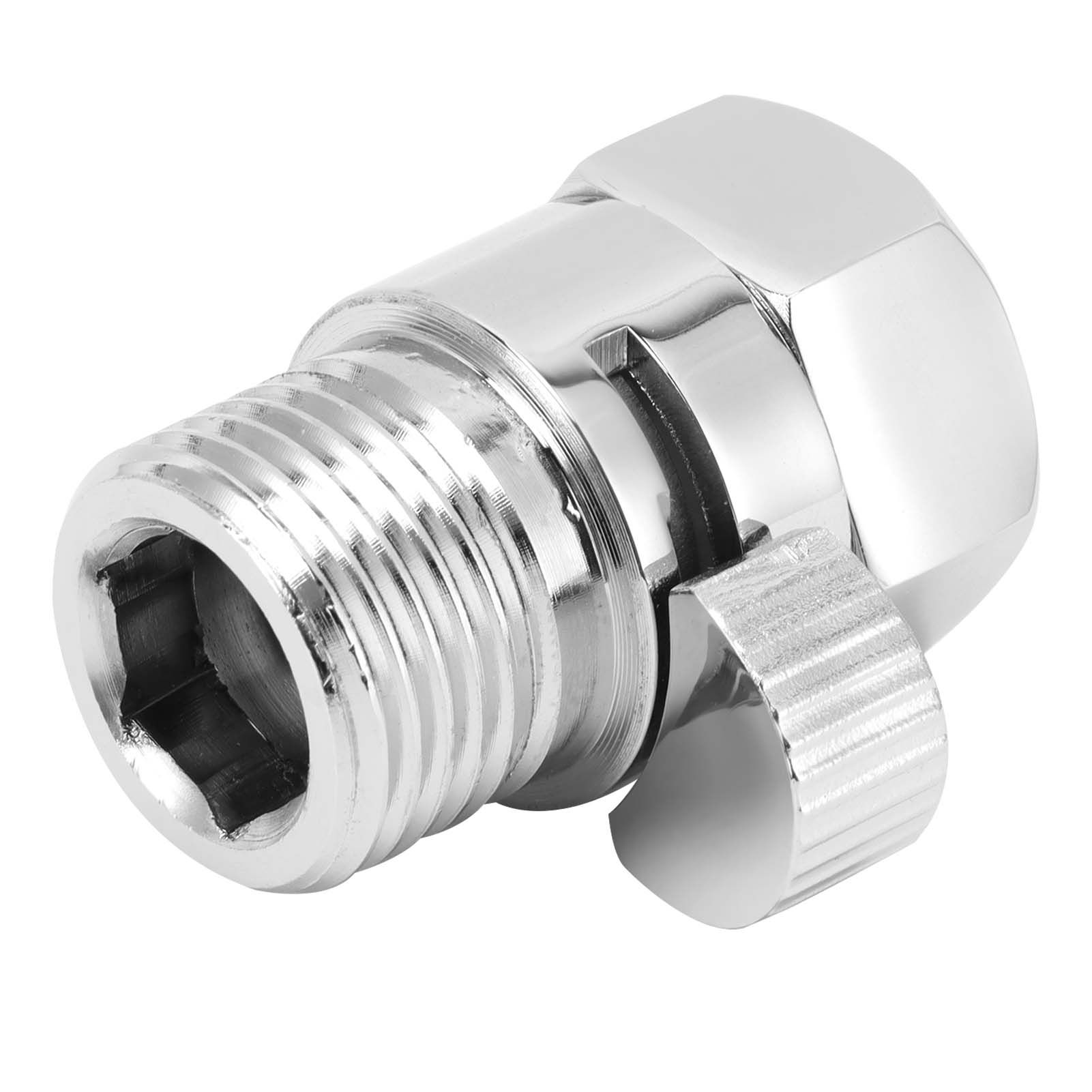 G1/2 Shower Stop Valve Water Flow Control Shut Off Valve with Lever Handle for view 9