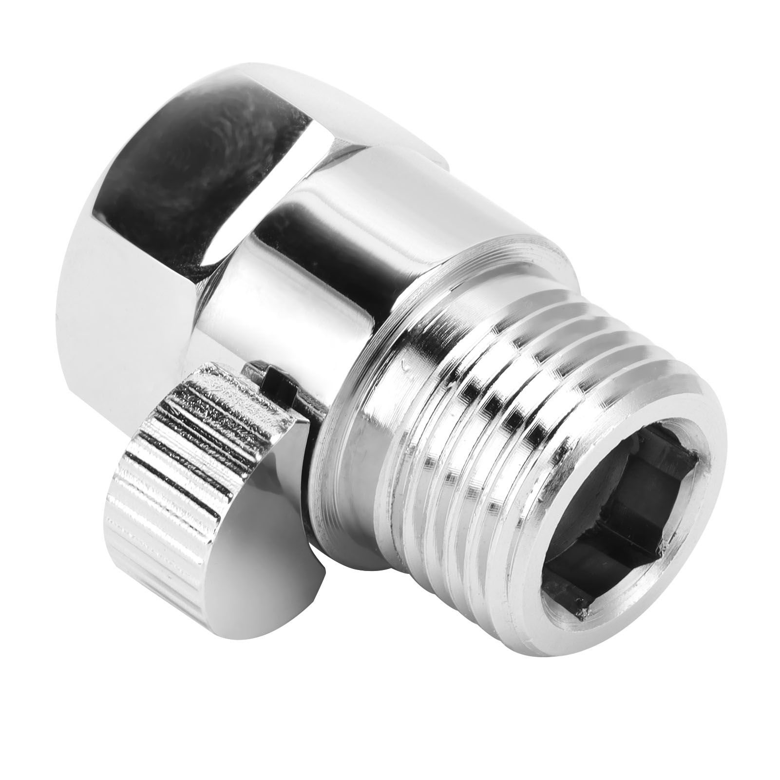 G1/2 Shower Stop Valve Water Flow Control Shut Off Valve with Lever Handle for view 10