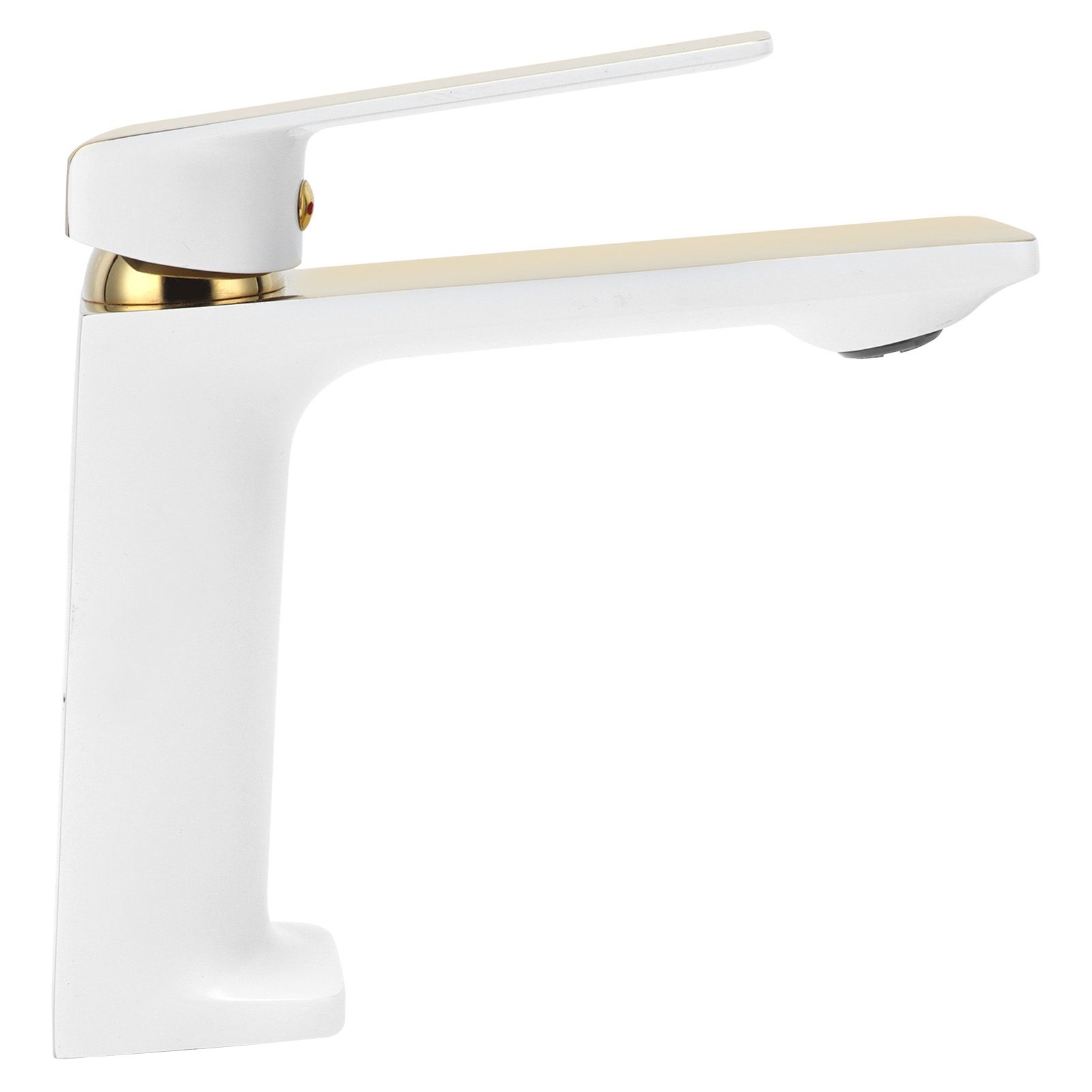Faucet Hot Cold Mixing Water Tap Wash Basin Tap with Single Spout Long Handle view 9