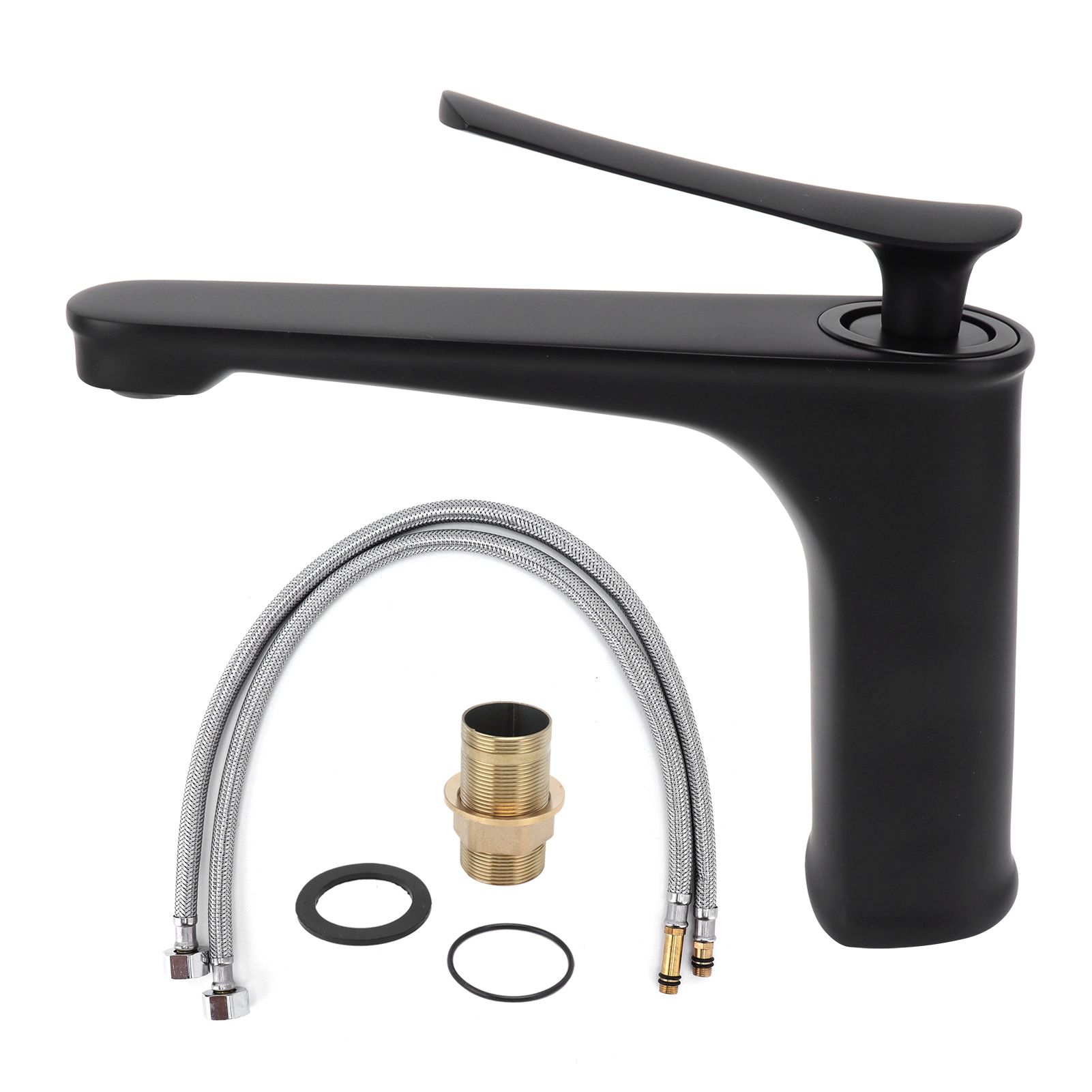Bathroom Single Hole Faucet Hot and Cold Water Tap for Washbasin Basin Home view 2