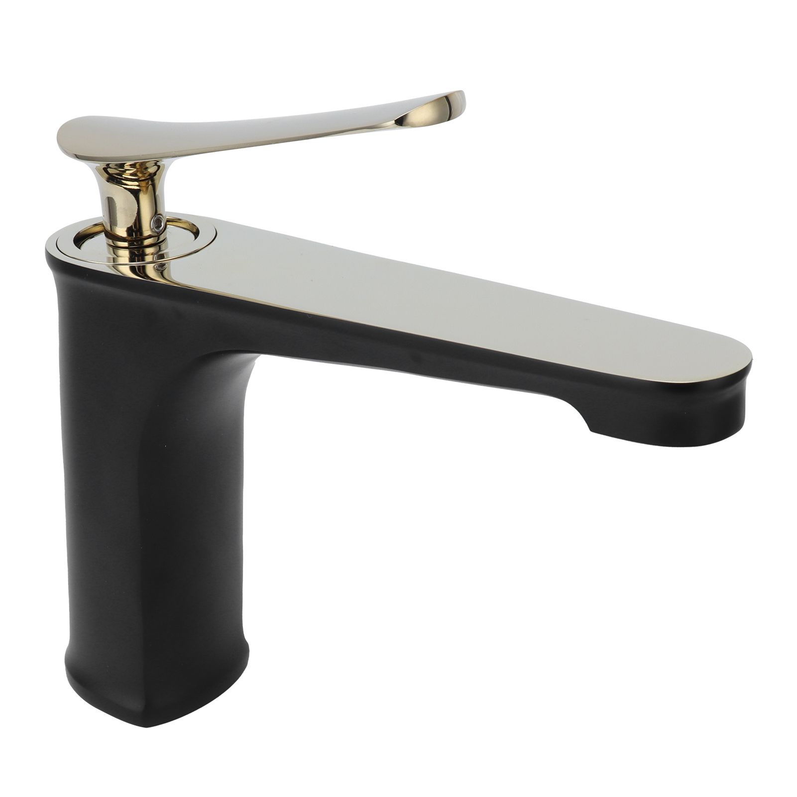 Bathroom Single Hole Faucet Lavatory Hot and Cold Water Tap for Washbasin