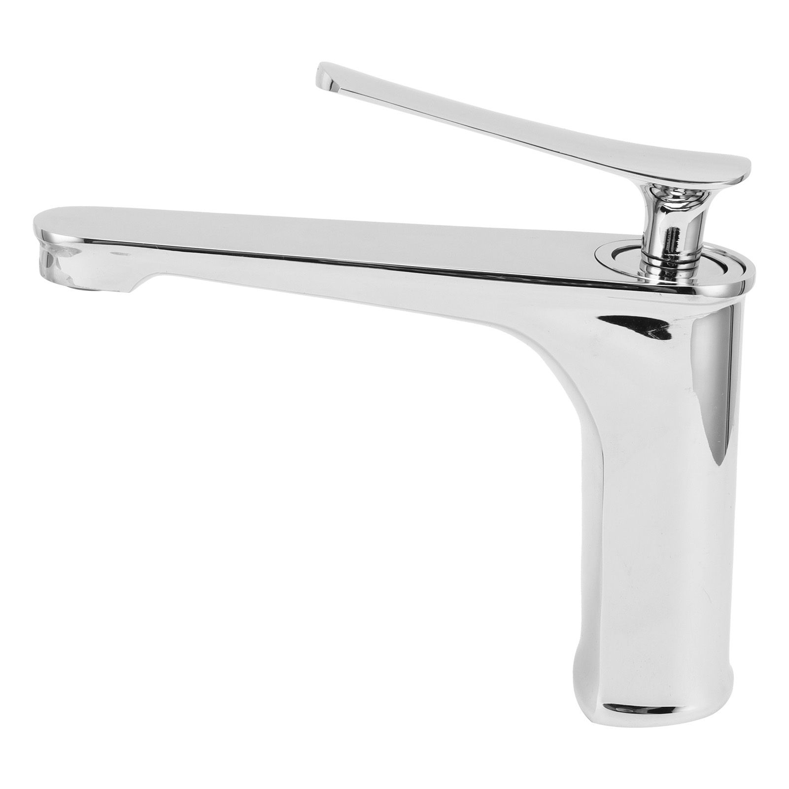 Bathroom Copper Basin Faucet Single Hole Hot and Cold Household Water Tap for view 3