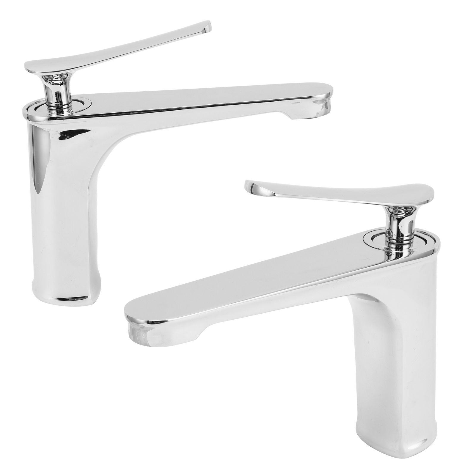 Bathroom Copper Basin Faucet Single Hole Hot and Cold Household Water Tap for view 8