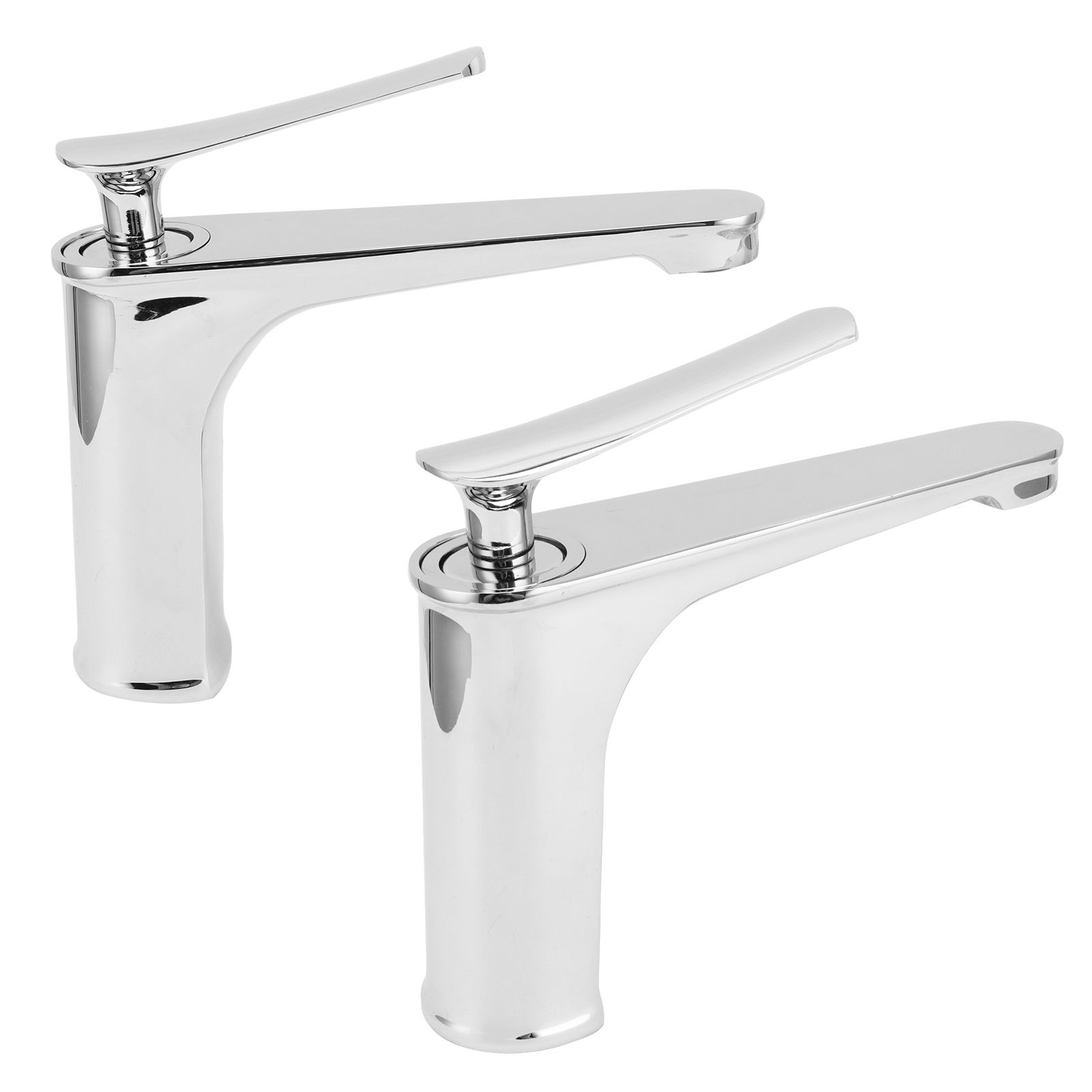 Bathroom Copper Basin Faucet Single Hole Hot and Cold Household Water Tap for view 9