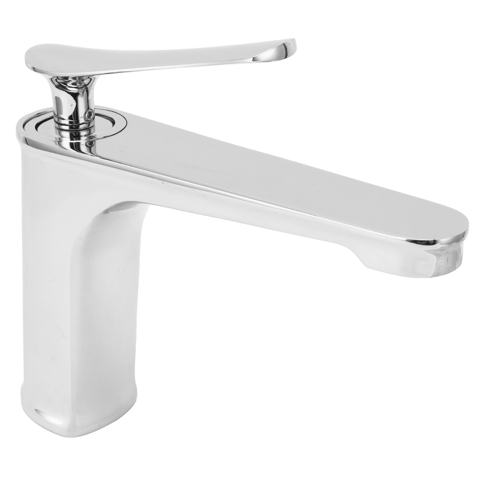 Bathroom Copper Basin Faucet Single Hole Hot and Cold Household Water Tap for