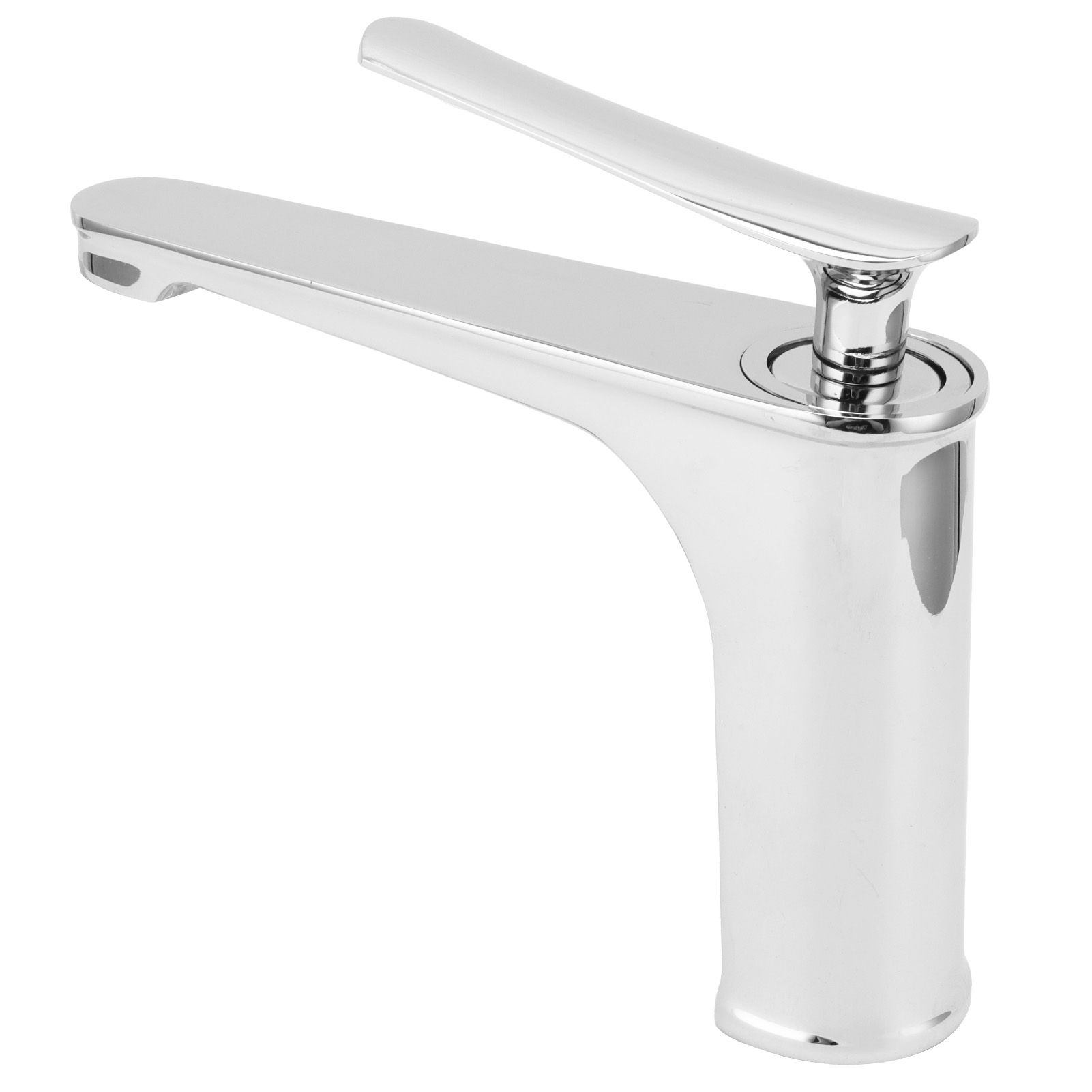 Bathroom Copper Basin Faucet Single Hole Hot and Cold Household Water Tap for view 4