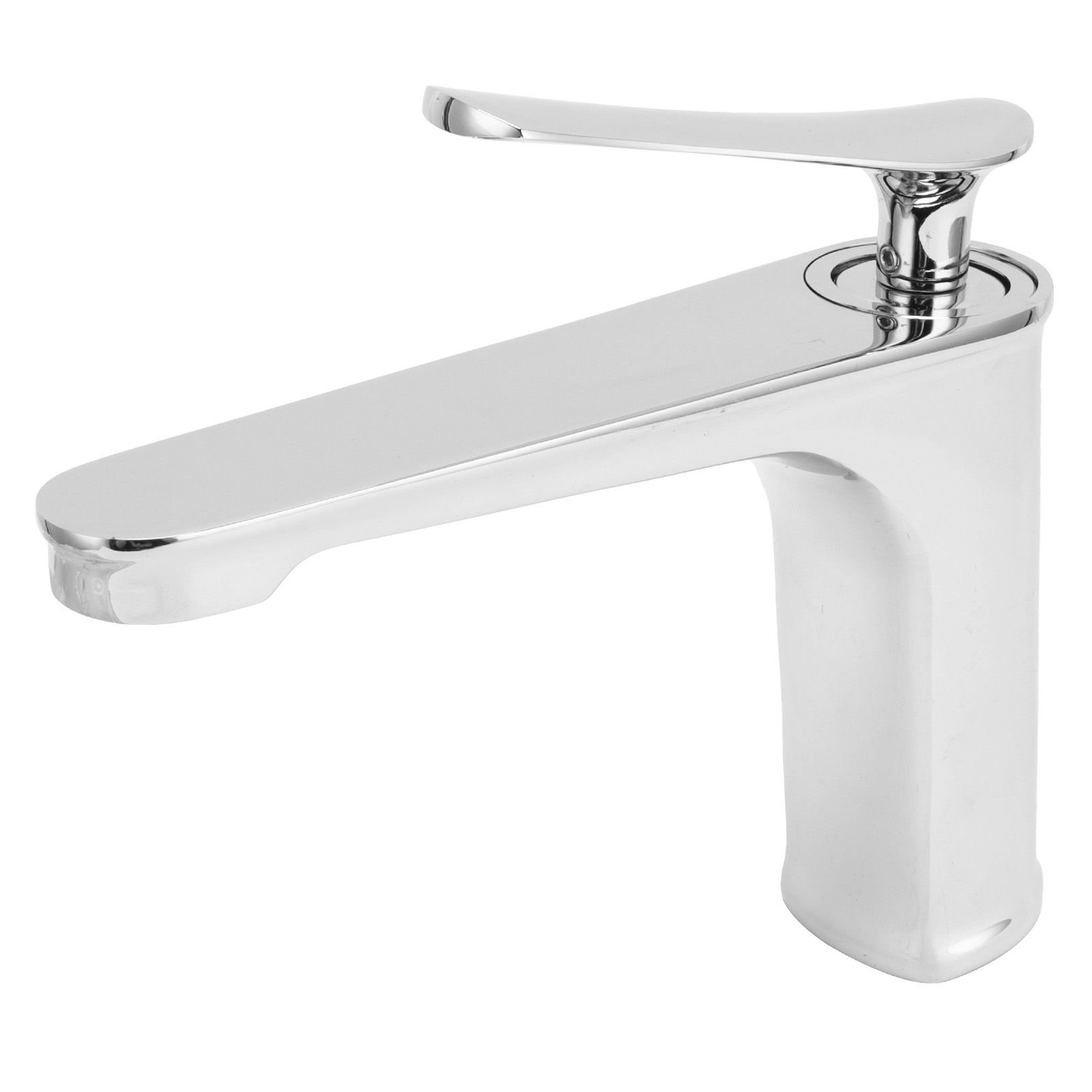 Bathroom Copper Basin Faucet Single Hole Hot and Cold Household Water Tap for view 6