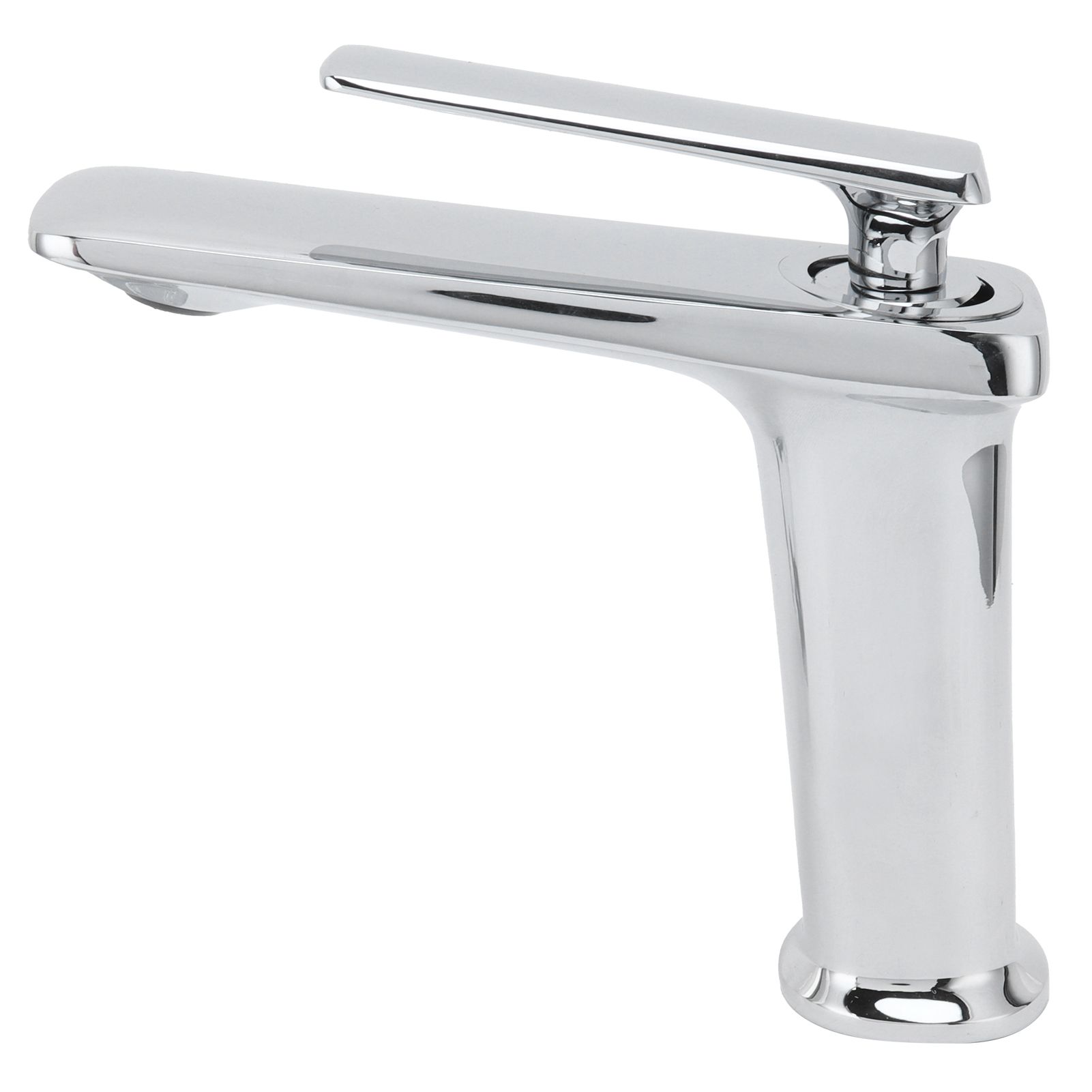 Bathroom Wash Basin Faucet Copper Single Hole Hot and Cold Water Tap for Home view 4