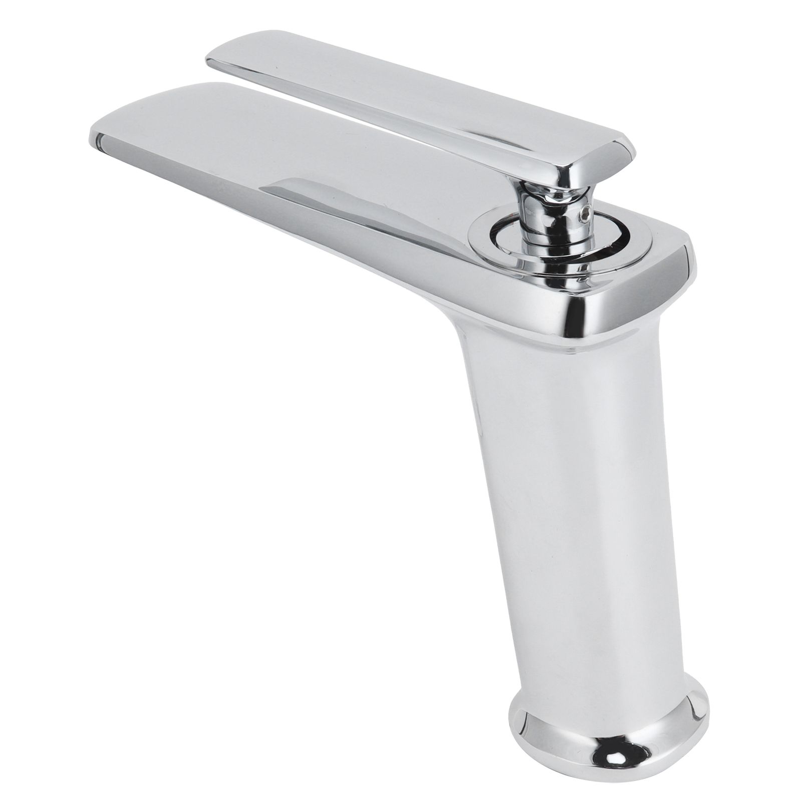 Bathroom Wash Basin Faucet Copper Single Hole Hot and Cold Water Tap for Home view 5