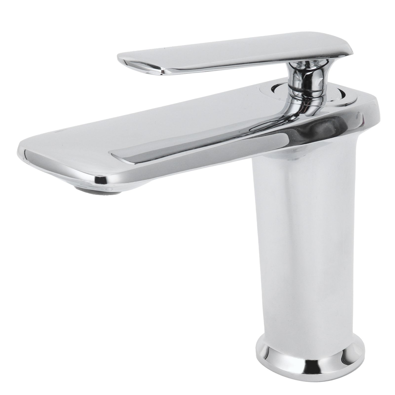 Bathroom Wash Basin Faucet Copper Single Hole Hot and Cold Water Tap for Home view 6