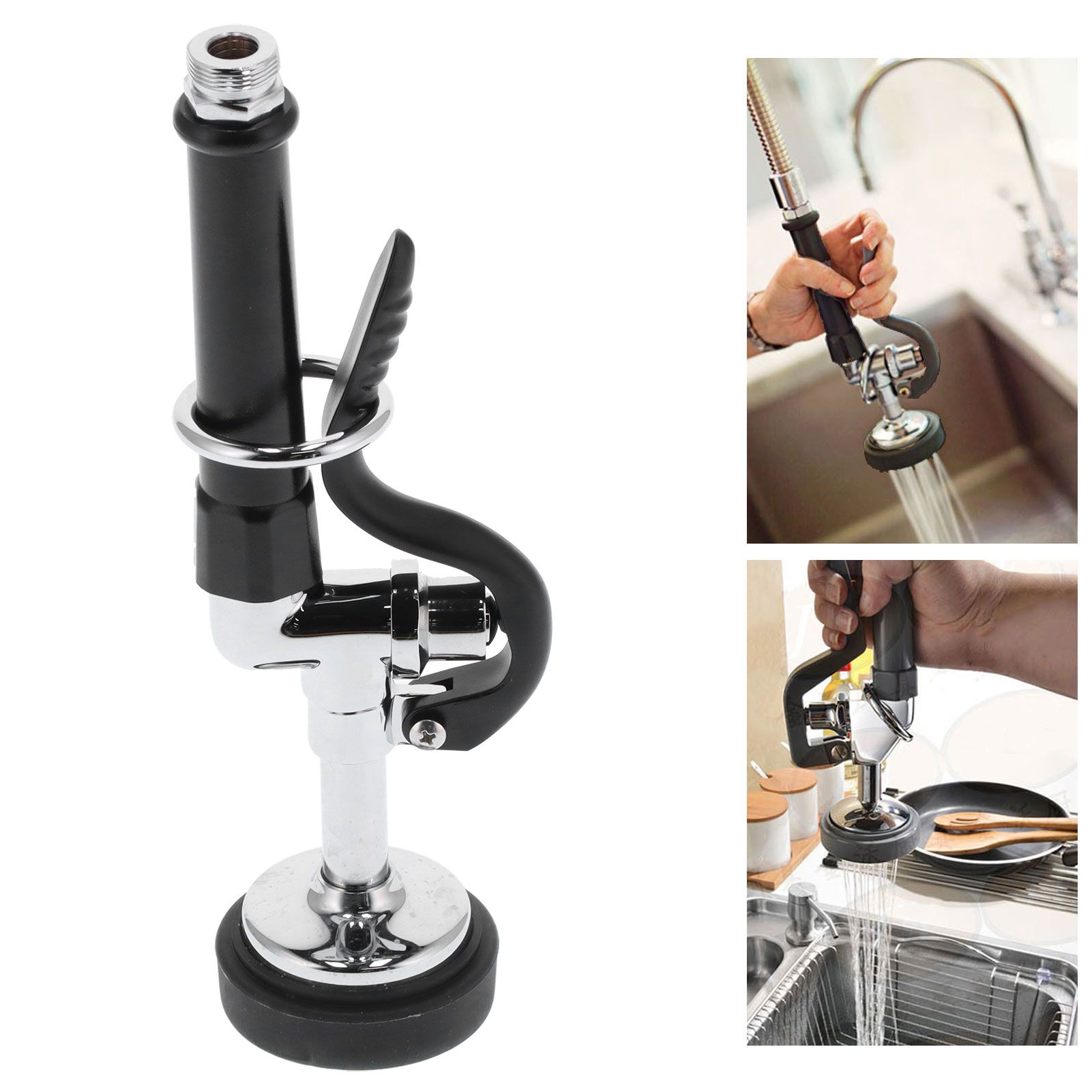 Commercial Faucet Sprayer High Pressure Rinse Faucet Spray Head Accessory for view 11