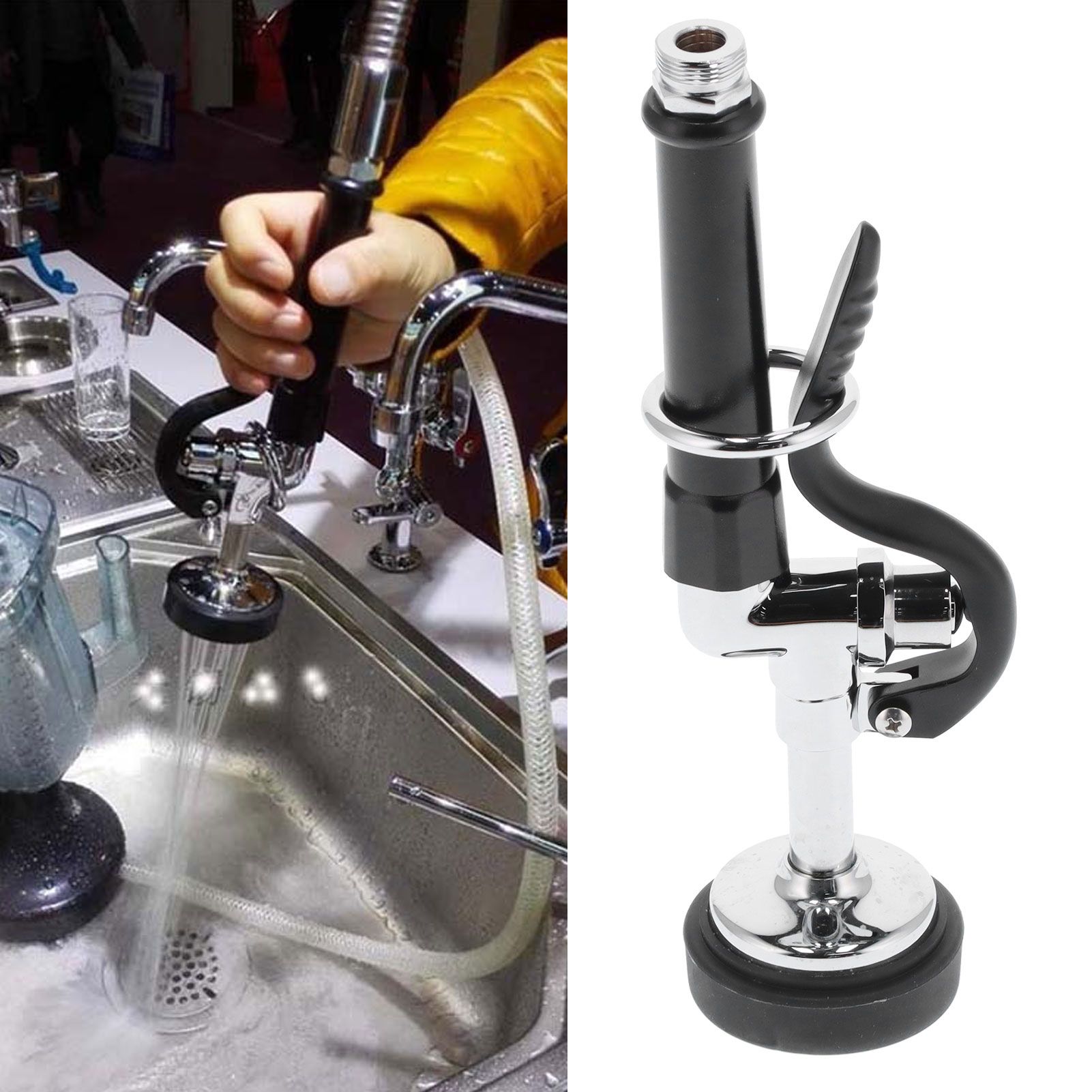 Commercial Faucet Sprayer High Pressure Rinse Faucet Spray Head Accessory for view 12