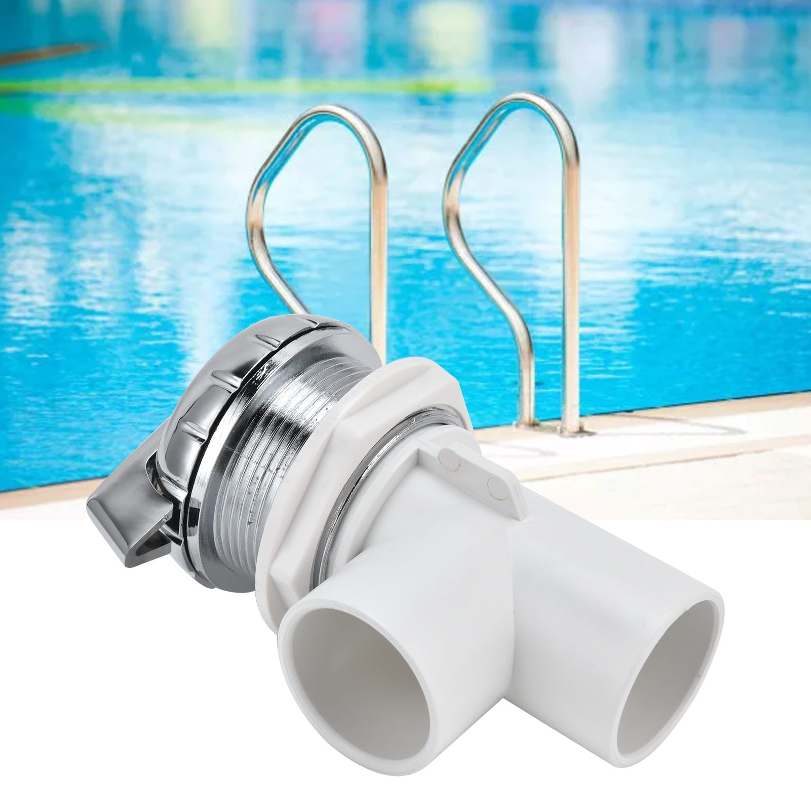 Swimming Pool Spa Outlet Massage Bathtub Single Hole Converter Spa Water Diverter view 12