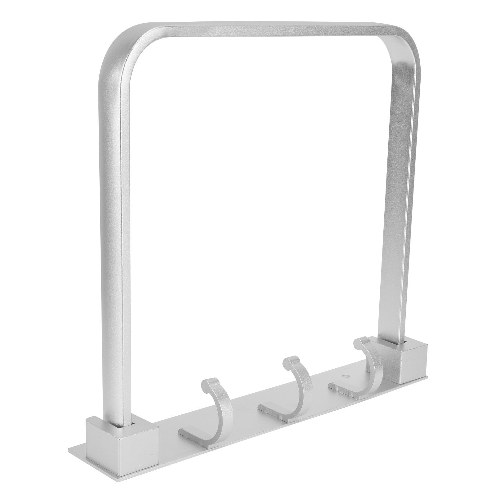 Collapsible Bathroom Rack with Row Hooks Multifunctional WallMounted Towel view 4
