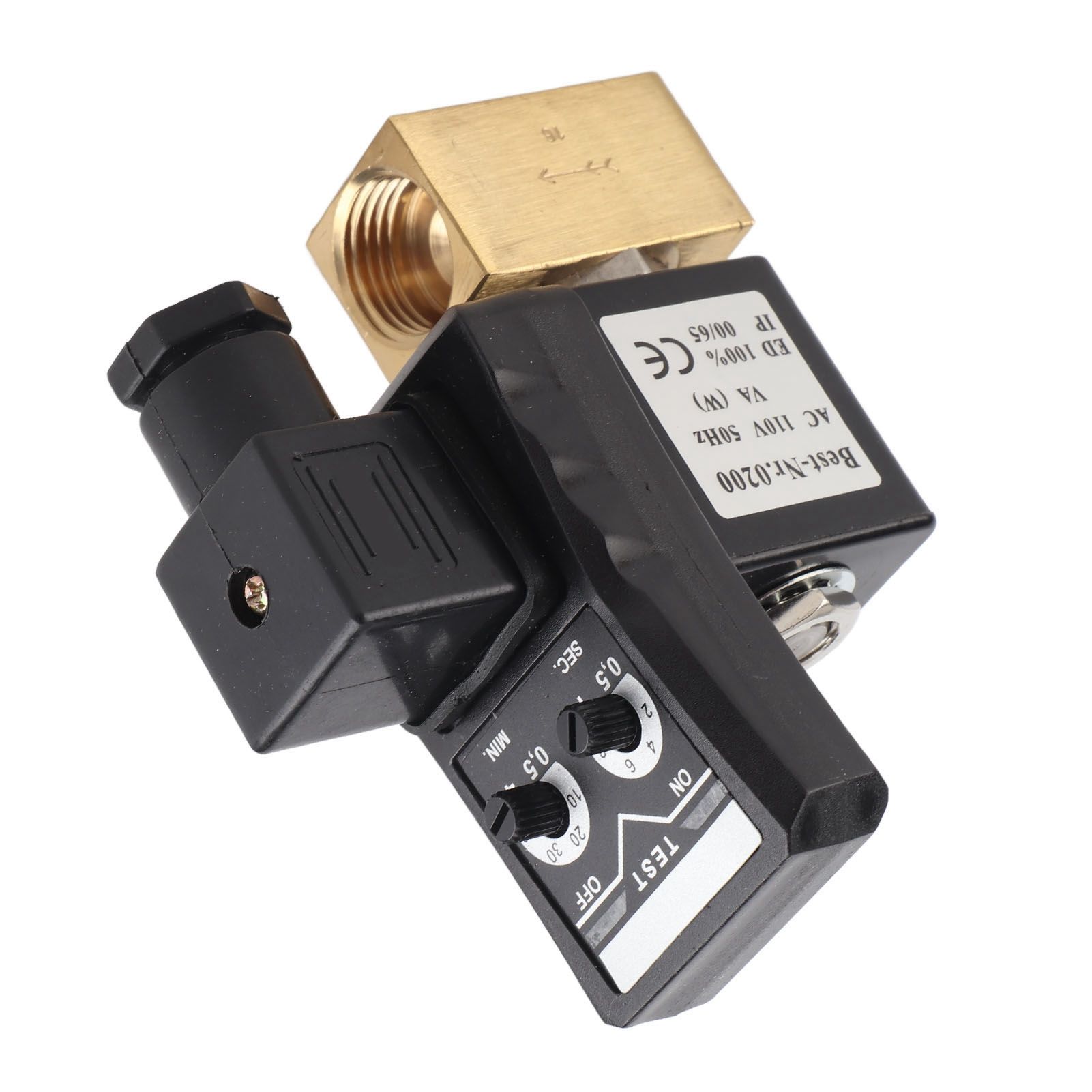 Electronic Timed Drain Valve Automatic Drain Valve for Air Compressor Drying view 3